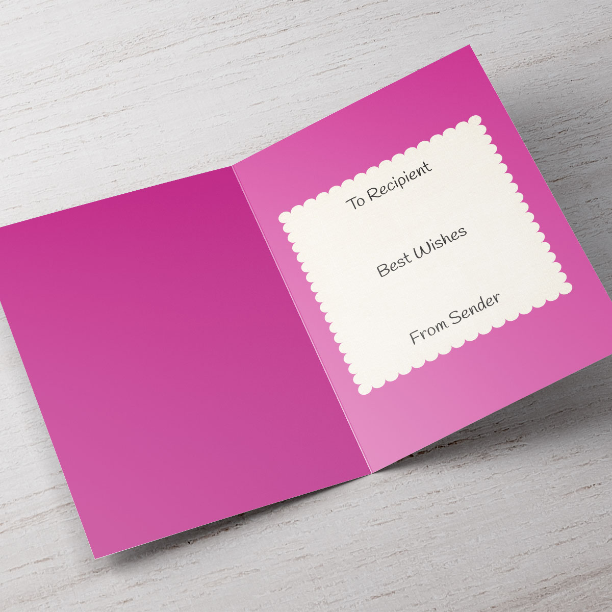Personalised Retirement Card - Pink & Purple Roses