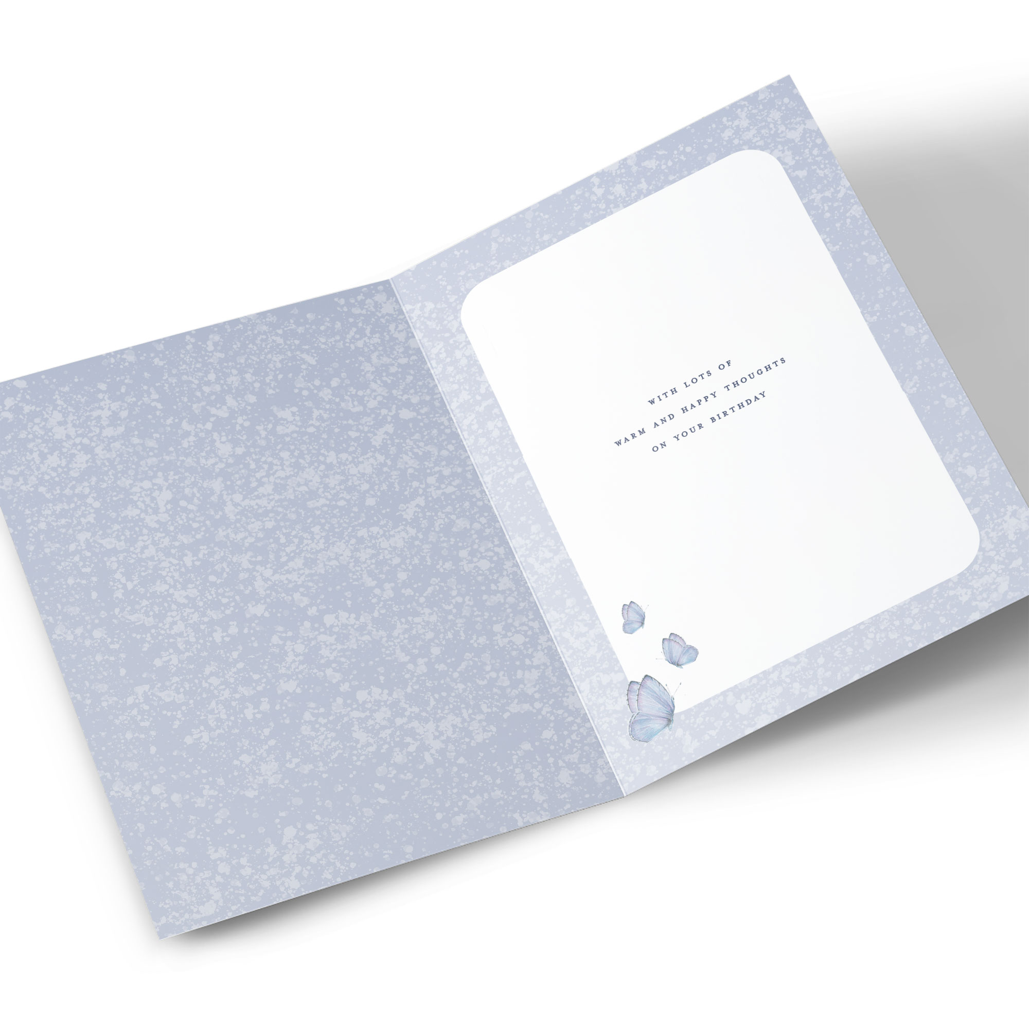 Birthday Card - Brings a Smile Butterflies