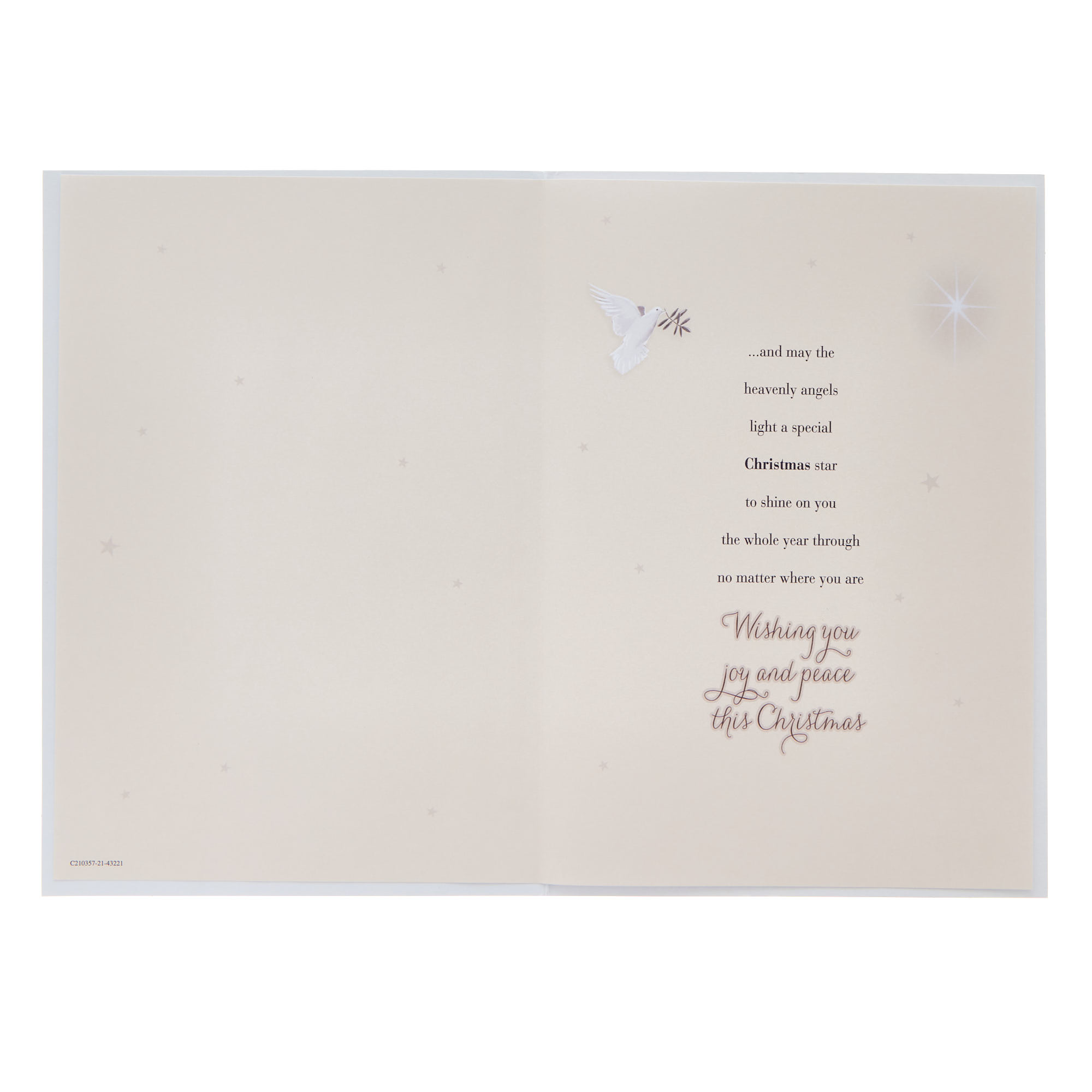 A Special Prayer Religious Christmas Card