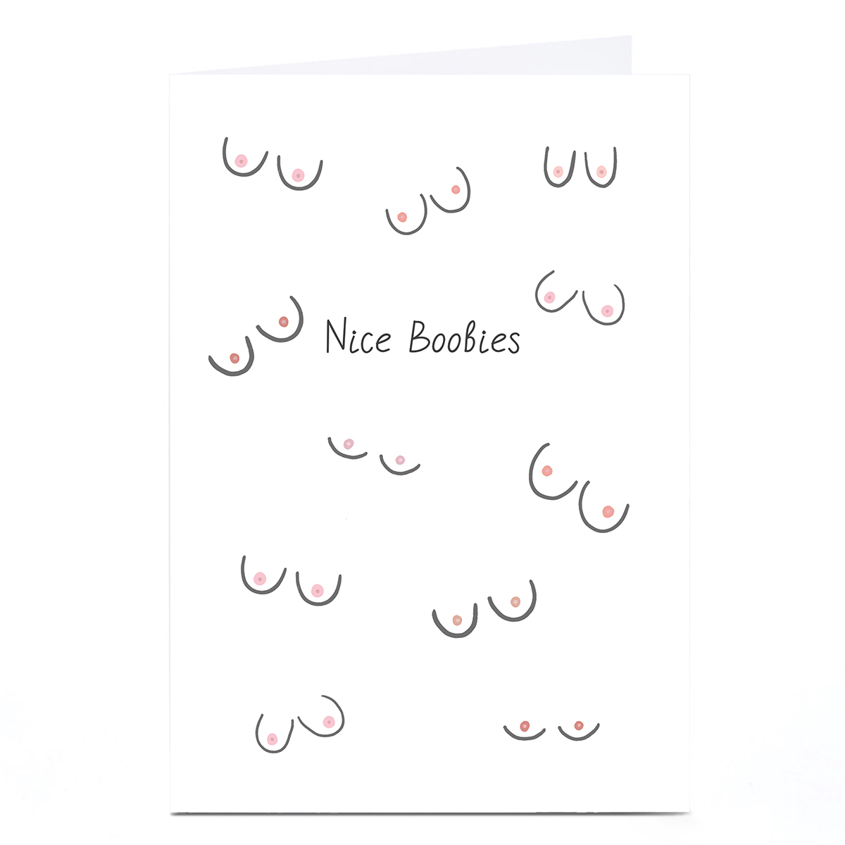 Ohh Deer Valentine's Day Card - Nice Boobies