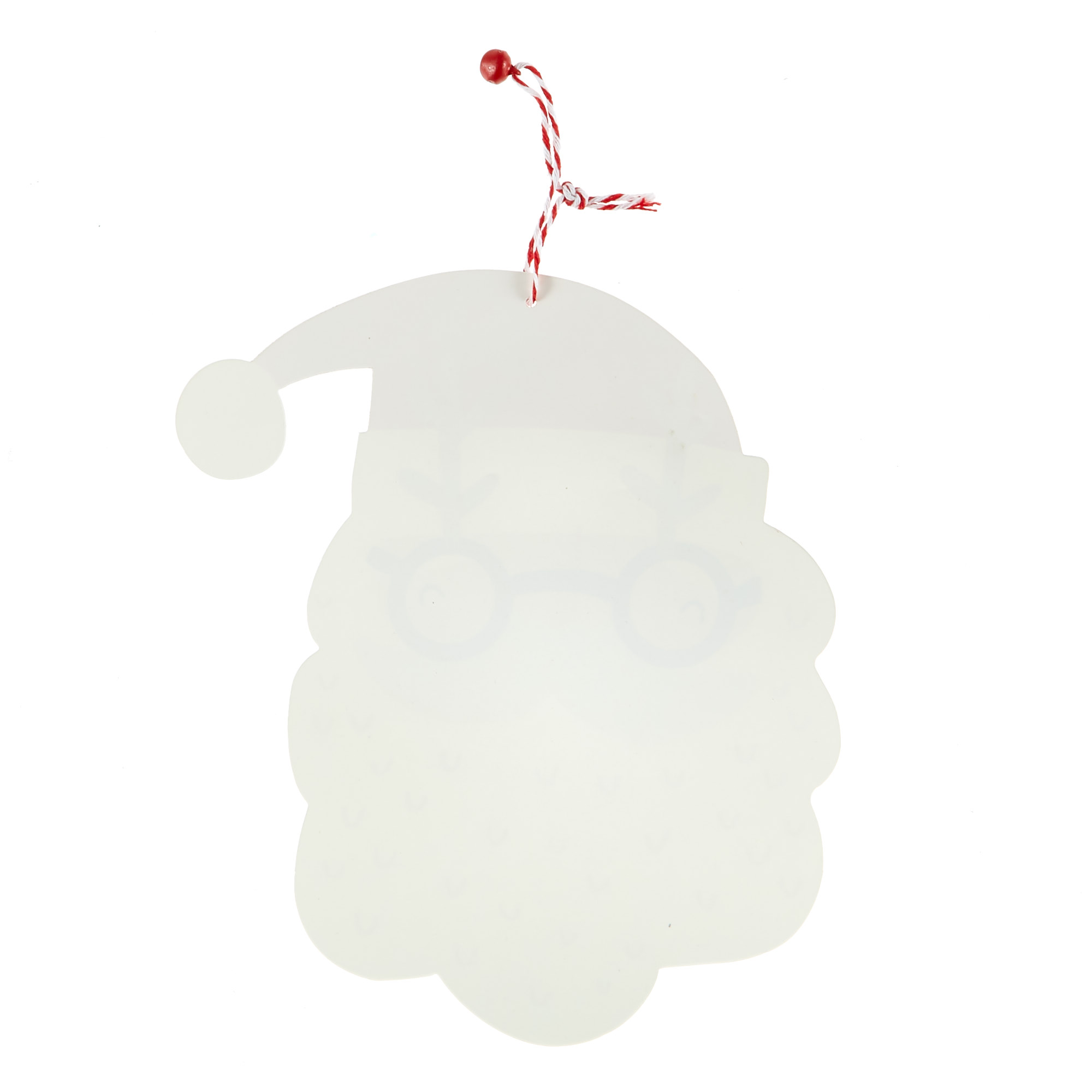 Giant Santa Christmas Gift Tags - Pack Of 8