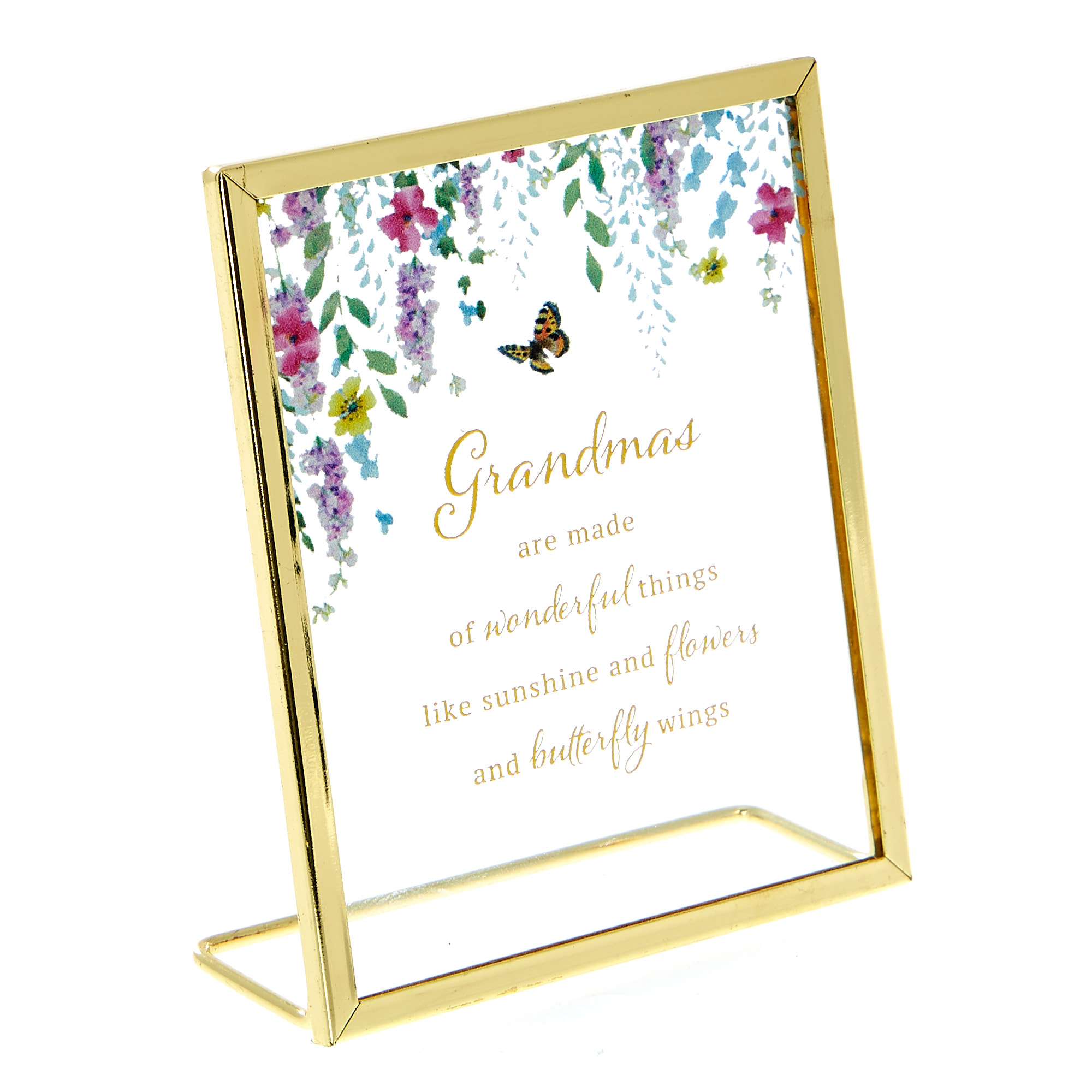 Secret Garden Miniature Grandma Plaque