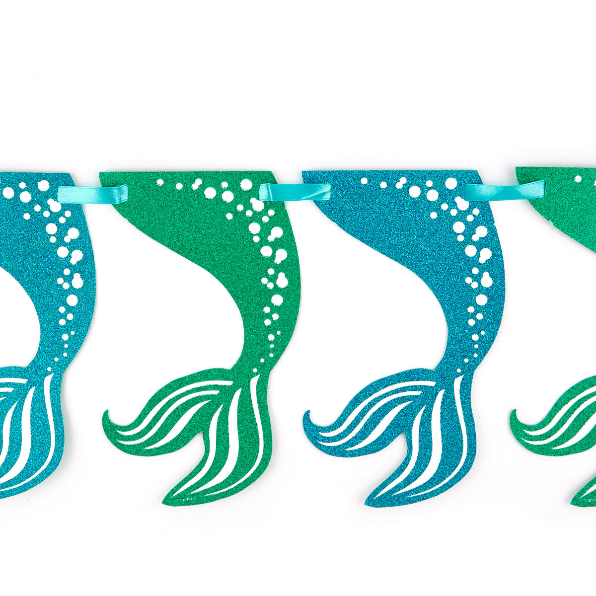 Mermaid Party Tableware & Decoration Bundle - 16 Guests