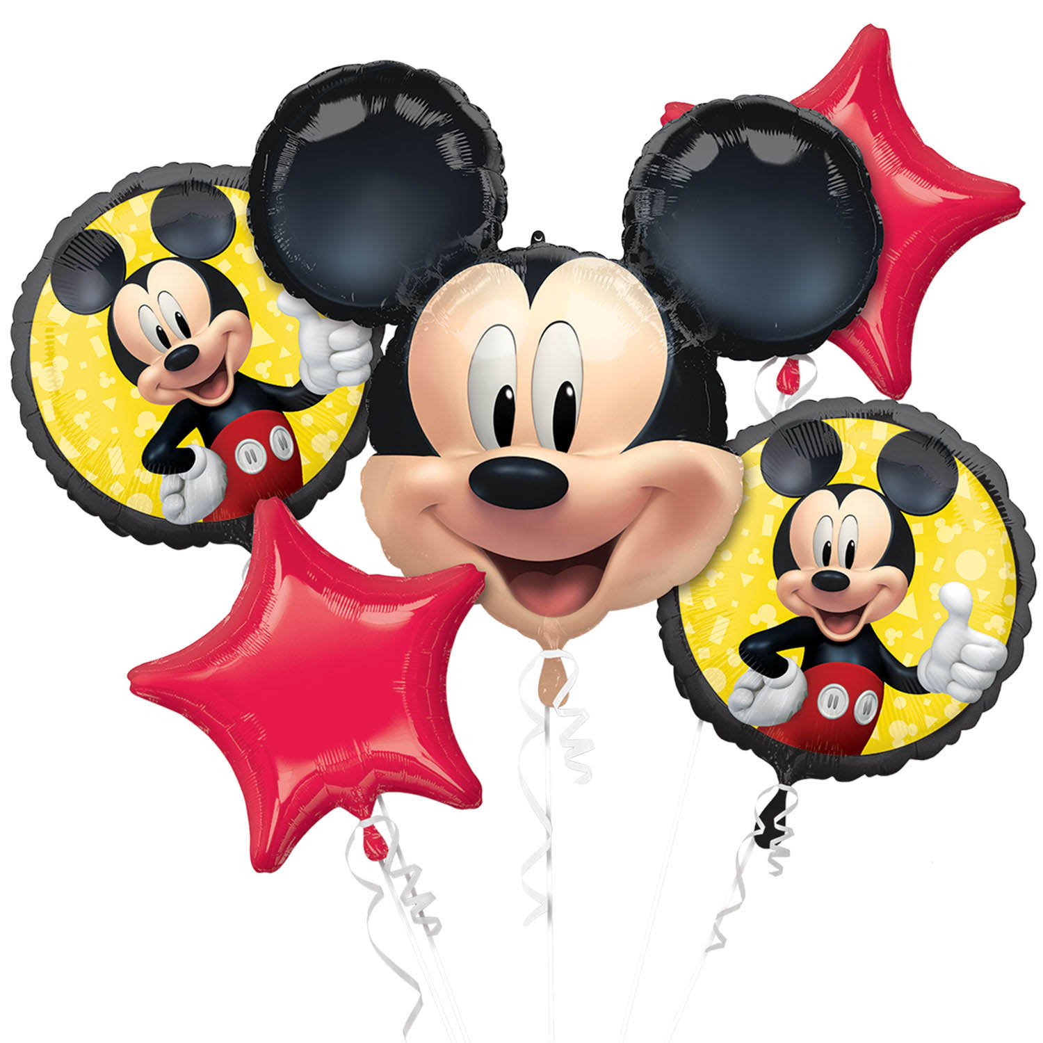 Mickey Mouse Forever Foil Balloon Bouquet (Uninflated)