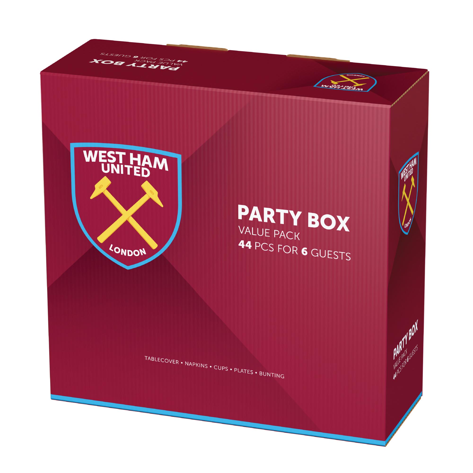 West Ham United FC Party Box - 6 Guests