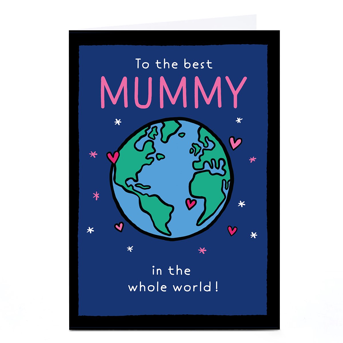 Personalised Pigment Mother's Day Card - To The Best Mummy in The Whole World