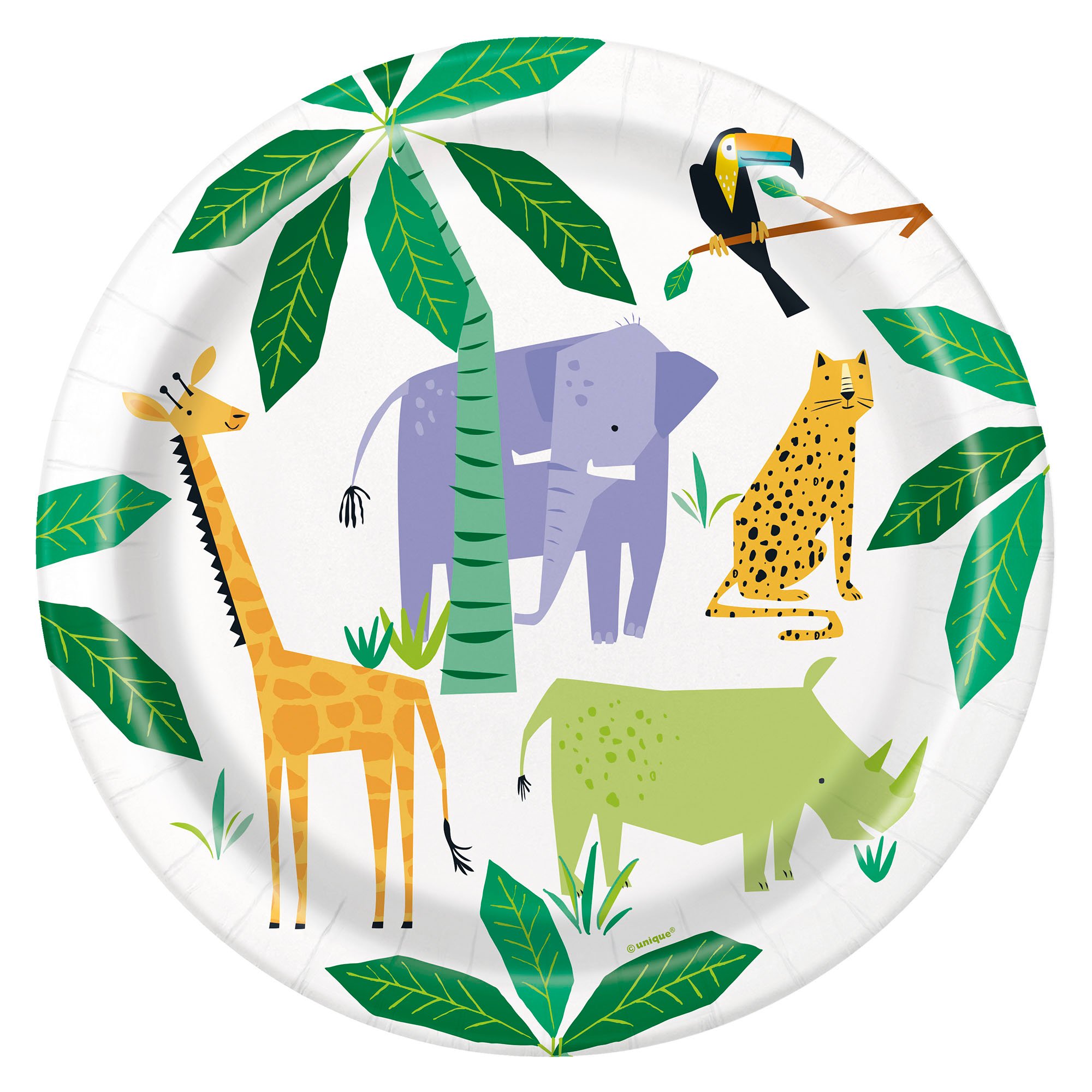 Animal Safari Party Tableware & Decorations - 16 Guests