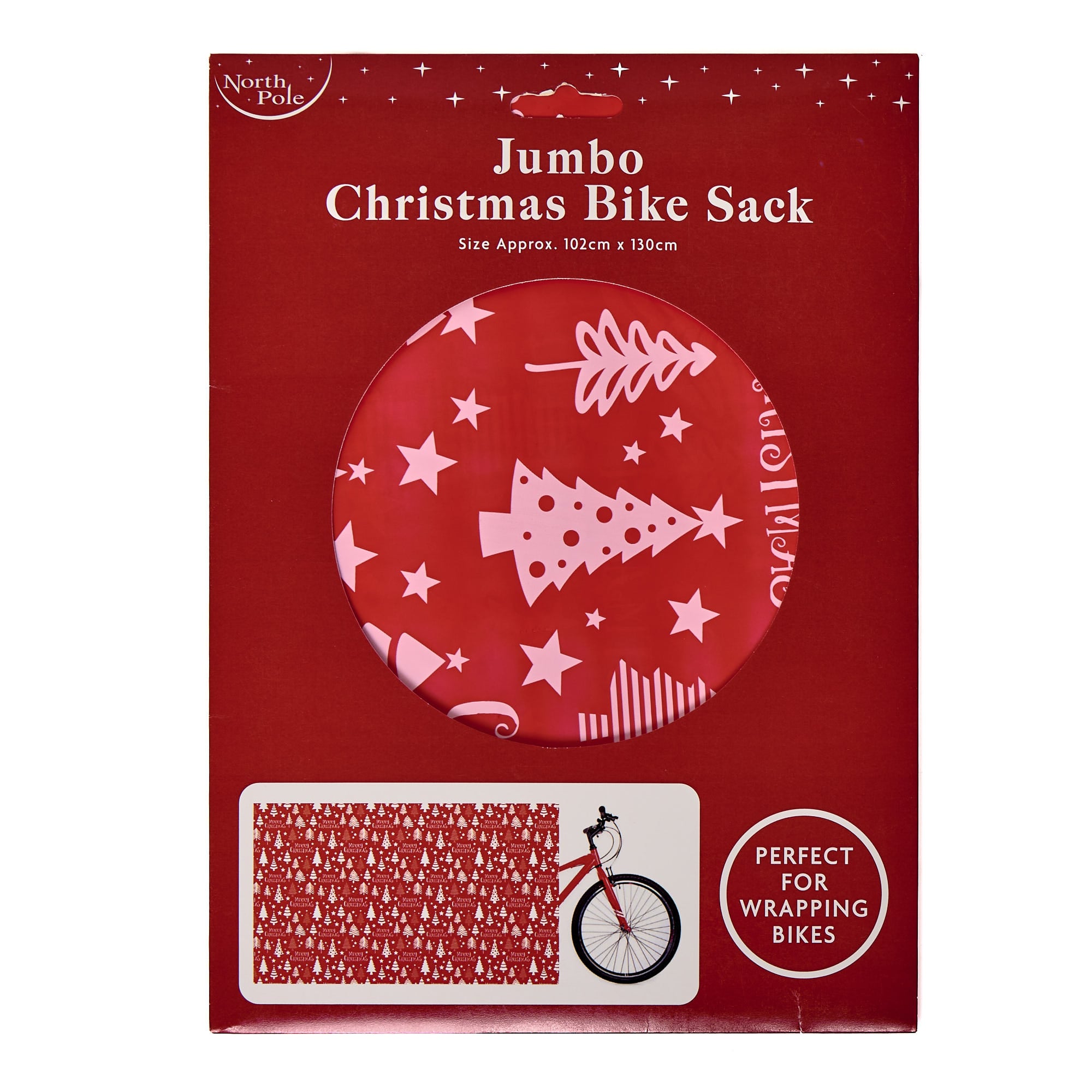 Jumbo Christmas Bike Sack