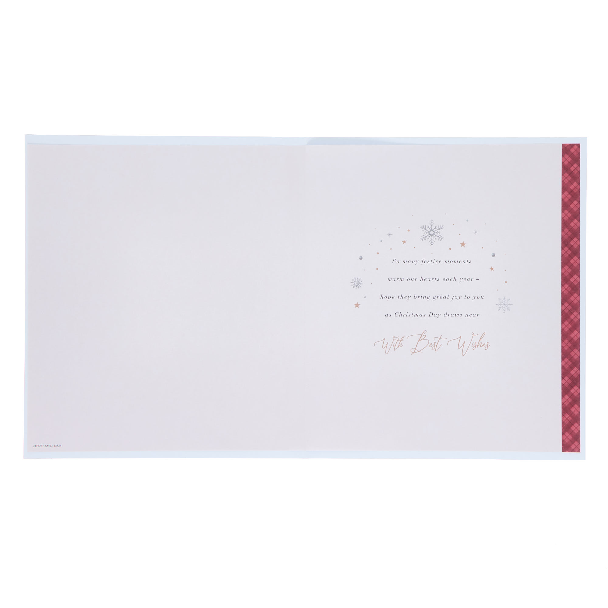 10 Premium Boxed Charity Christmas Cards - Lyrics (2 Designs)