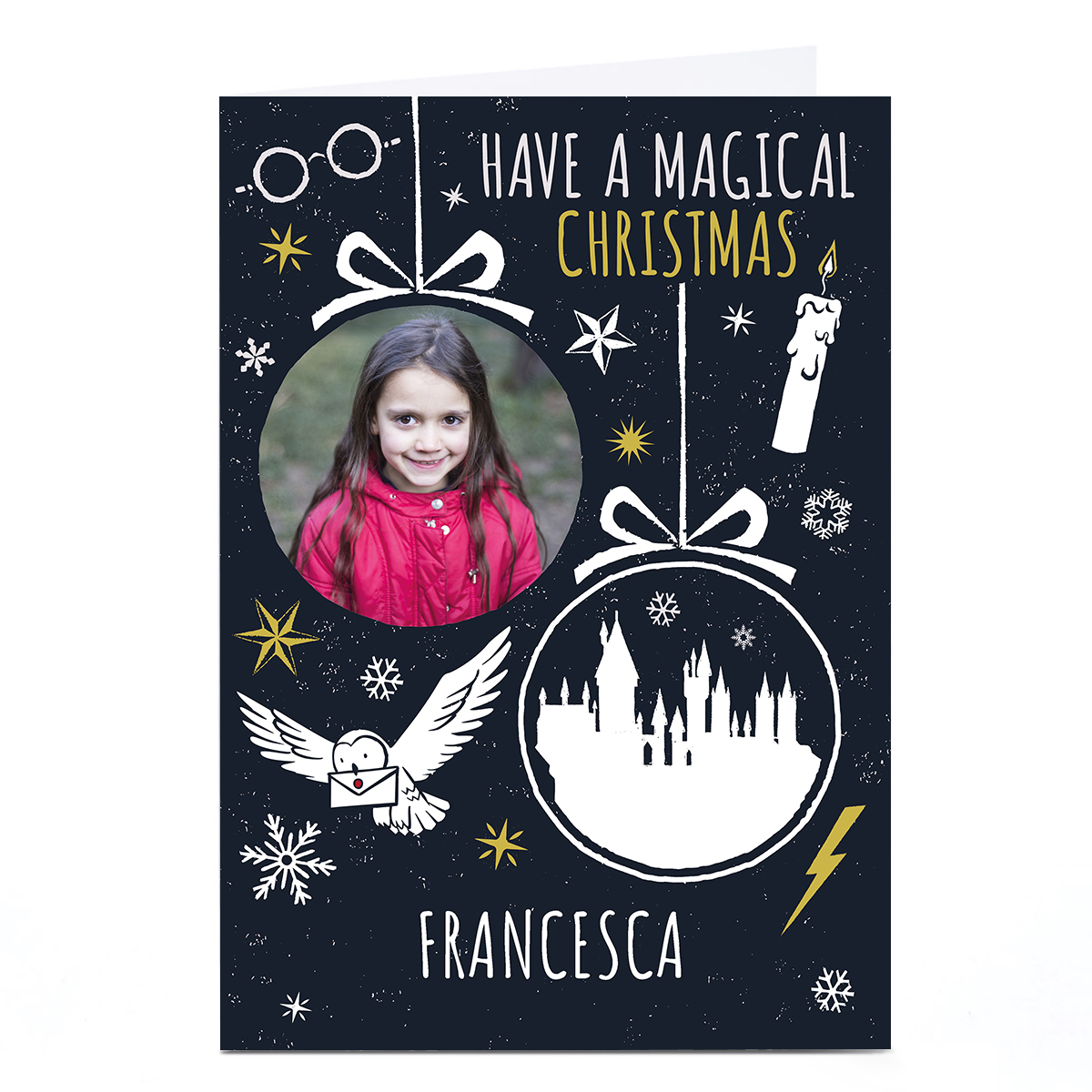 Photo Harry Potter Christmas Card - Baubles