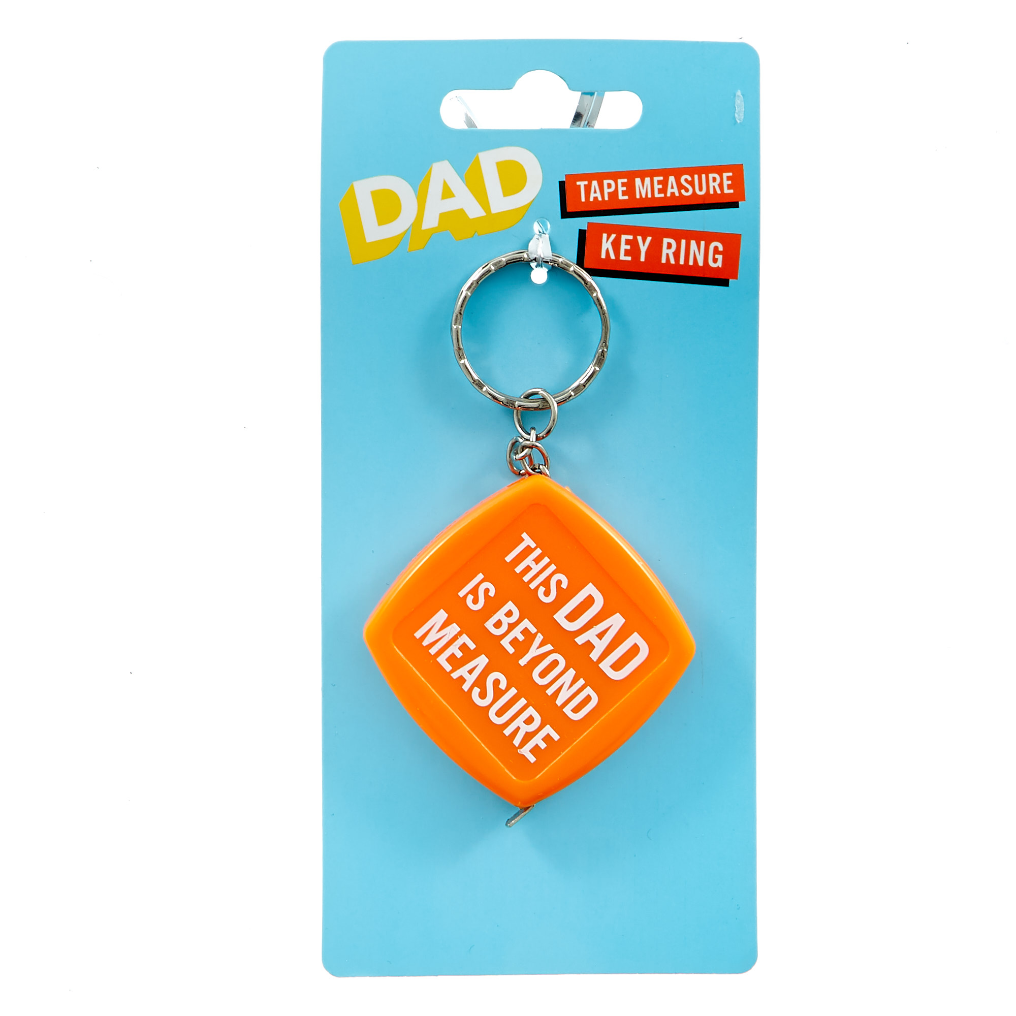 Dad Tape Measure Keyring 