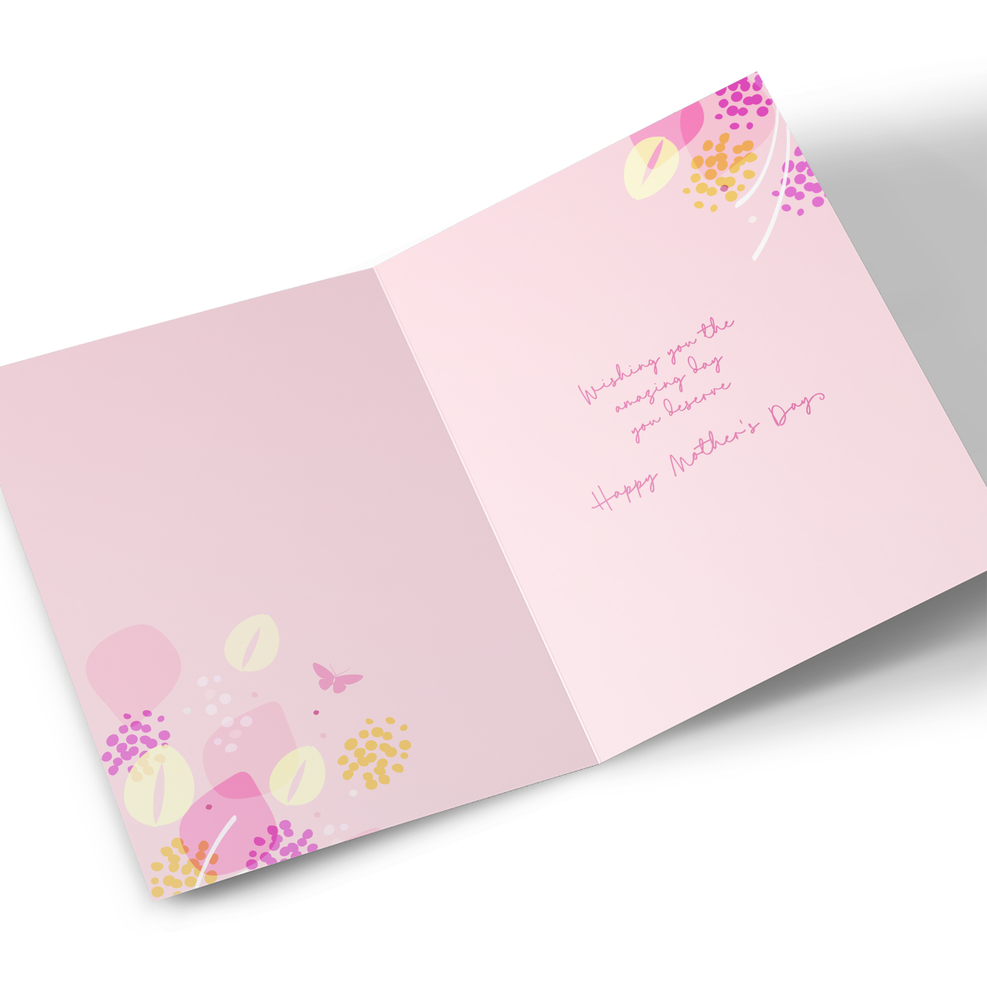 Mother's Day Card - For My Wife On Mother's Day