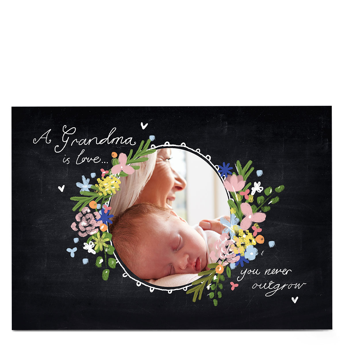 Photo Mother's Day Card - A Grandma Is Love...