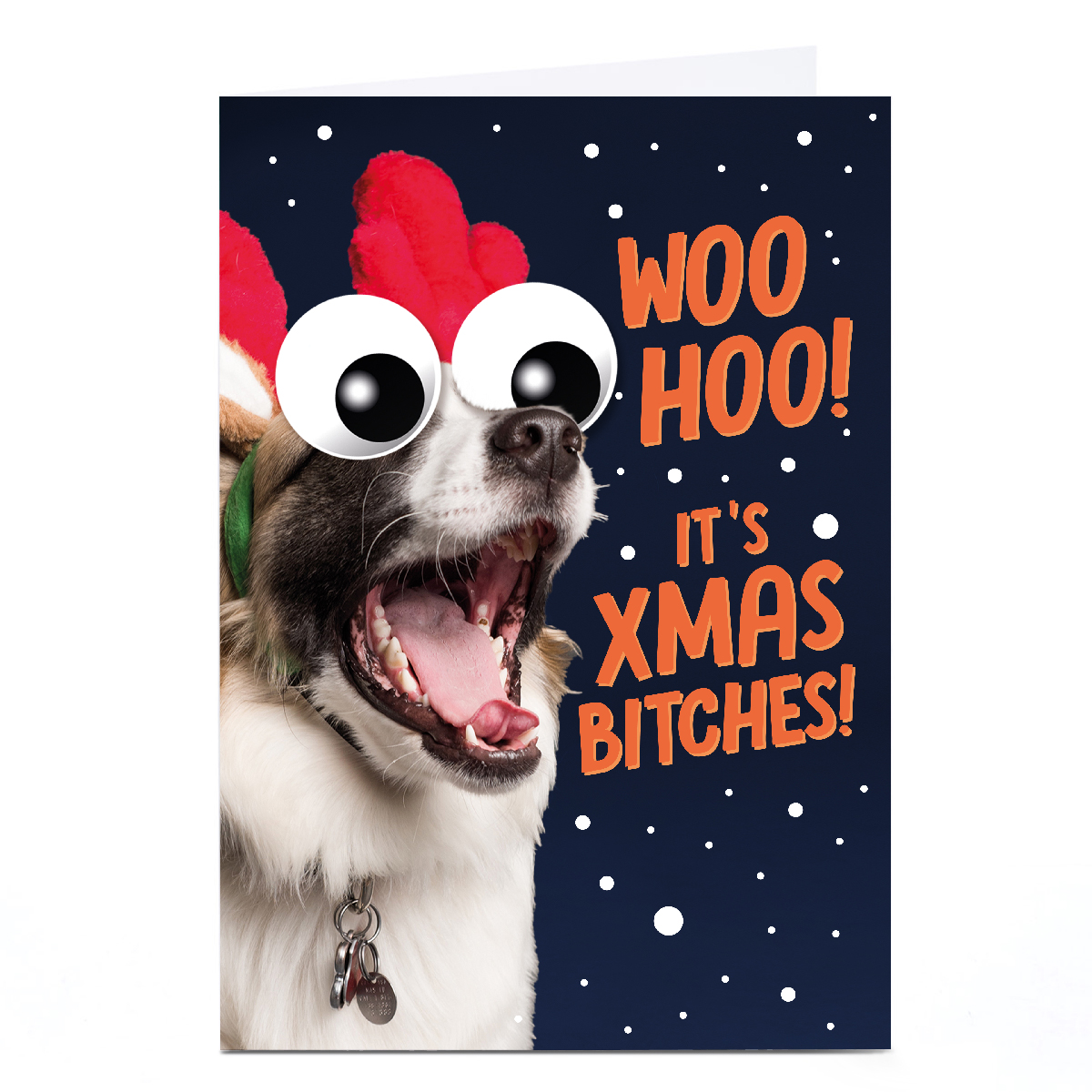 Personalised Bangheads Christmas Card - It's Xmas B*tches