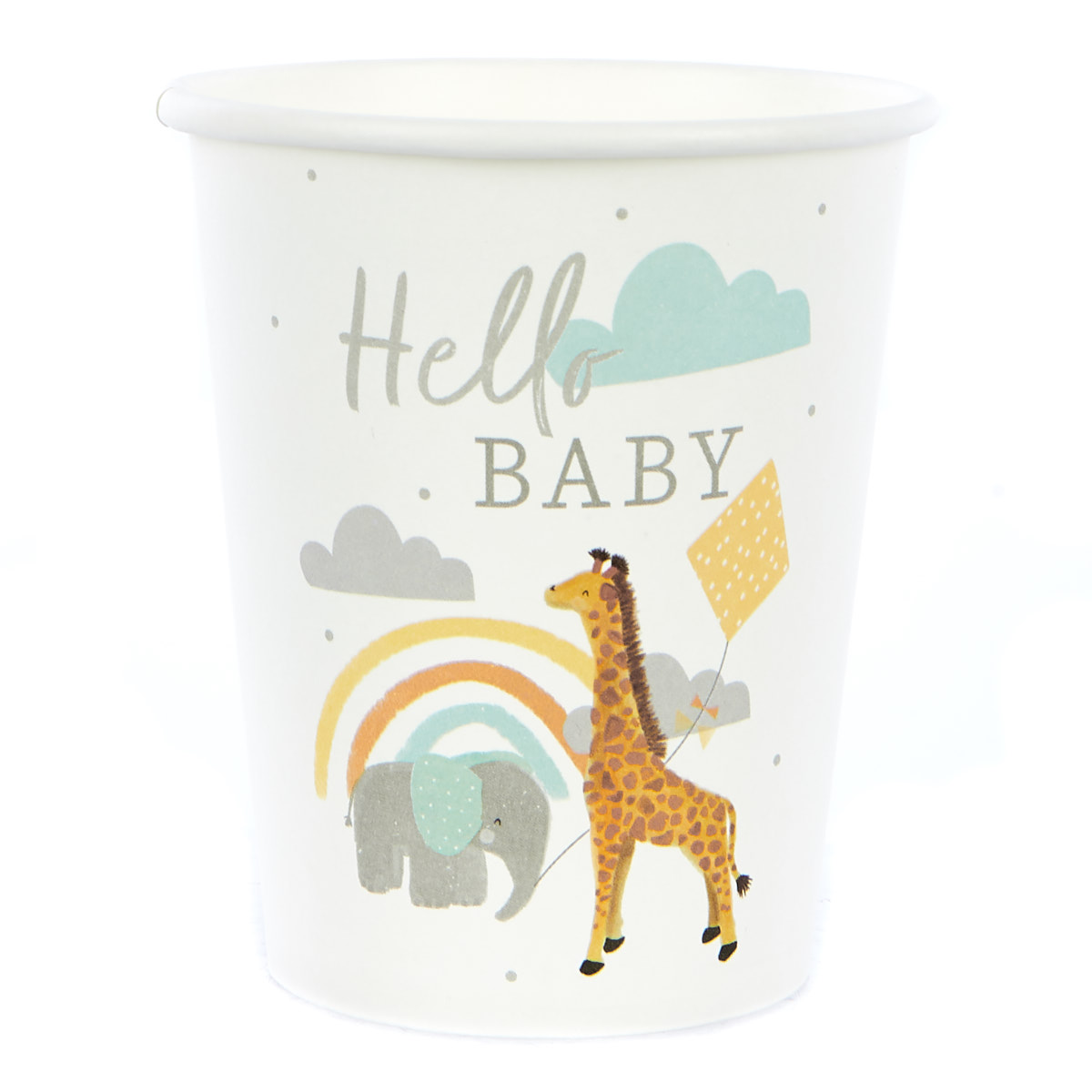 Hello Baby Party Tableware & Decoration Bundle - 16 Guests