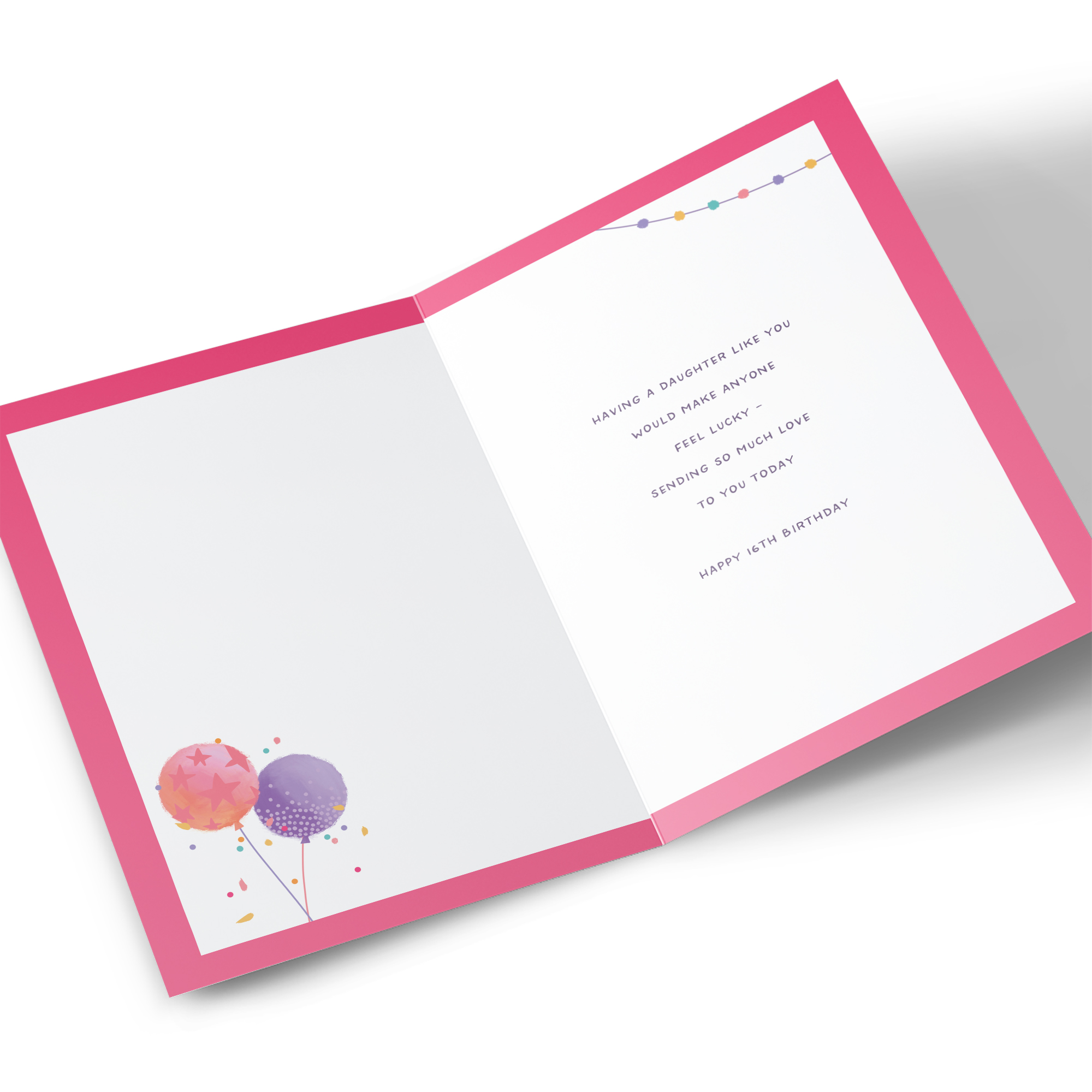 16th Birthday Card - More Amazing Every Year, Daughter