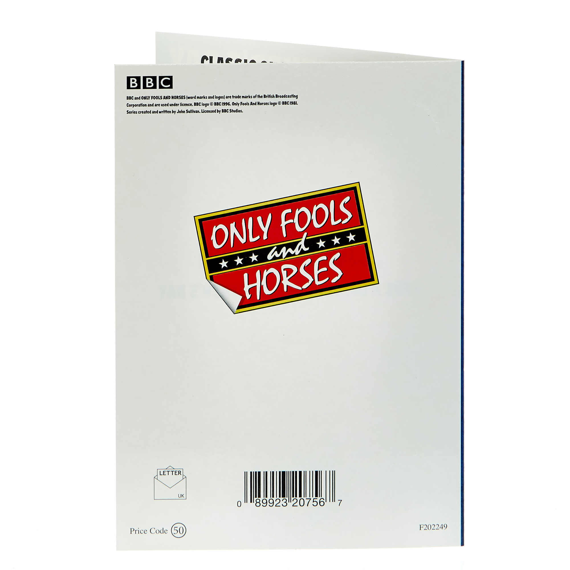 Only Fools & Horses Father's Day Card - Priceless Antique