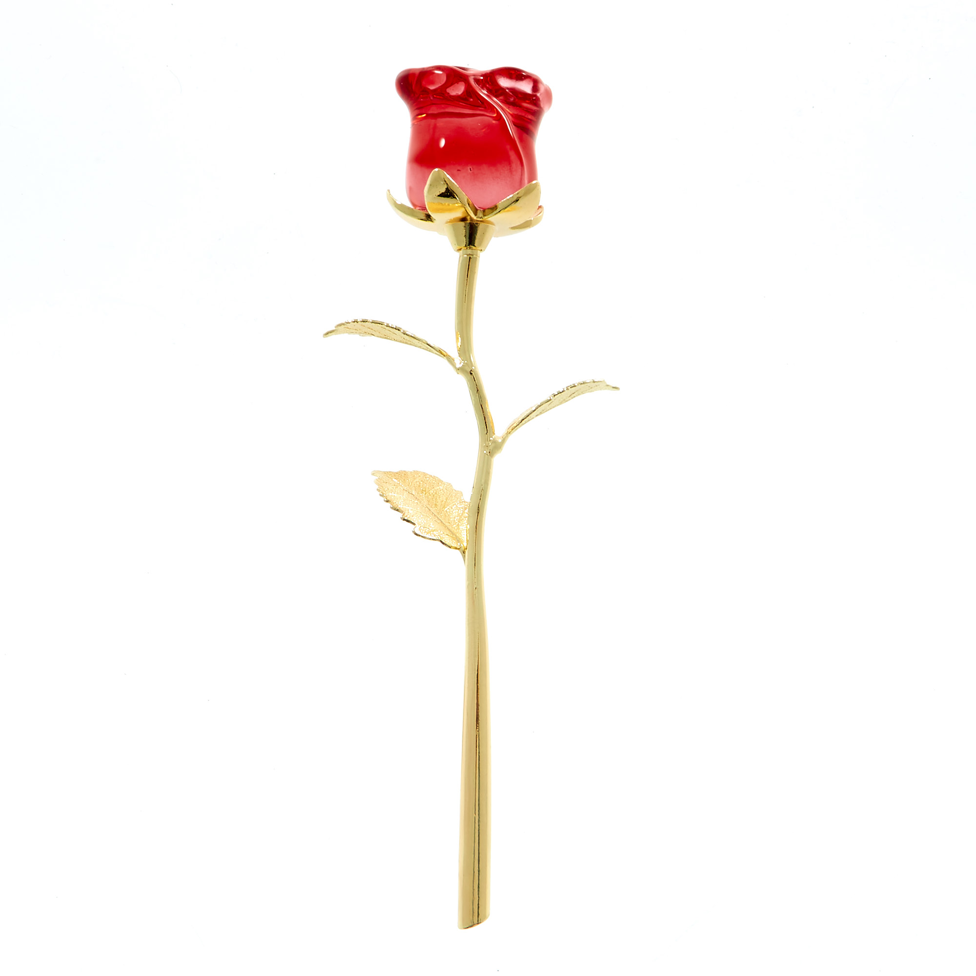 Sentimental Eternal Gold Rose Ornament 