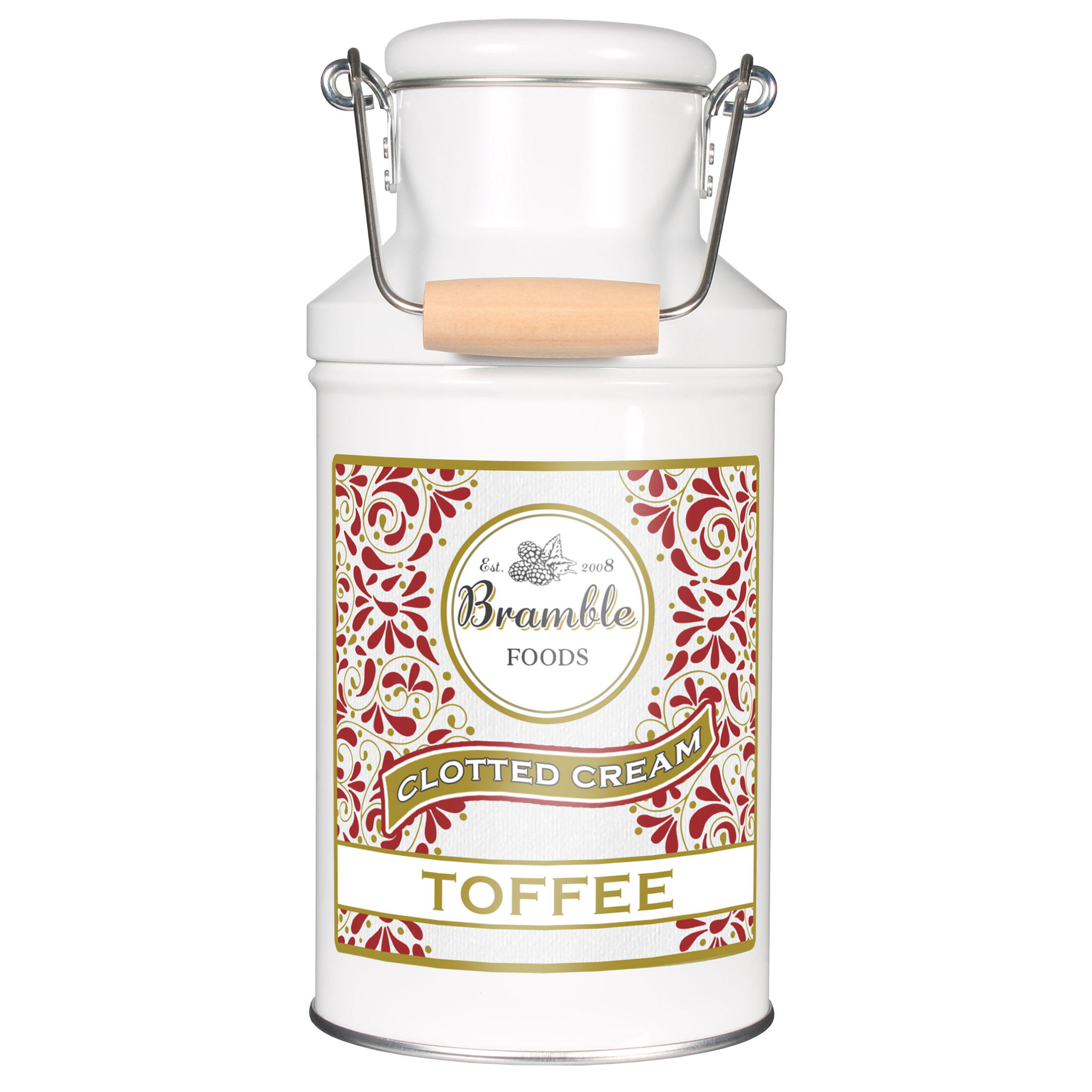Bramble Foods Milk Churn With Clotted Cream Toffees