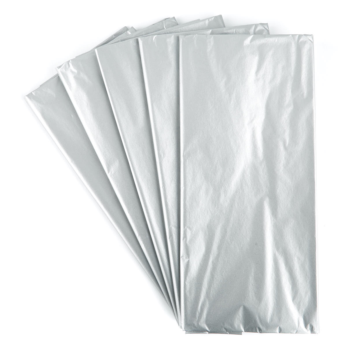 Silver Tissue Paper - 10 Sheets