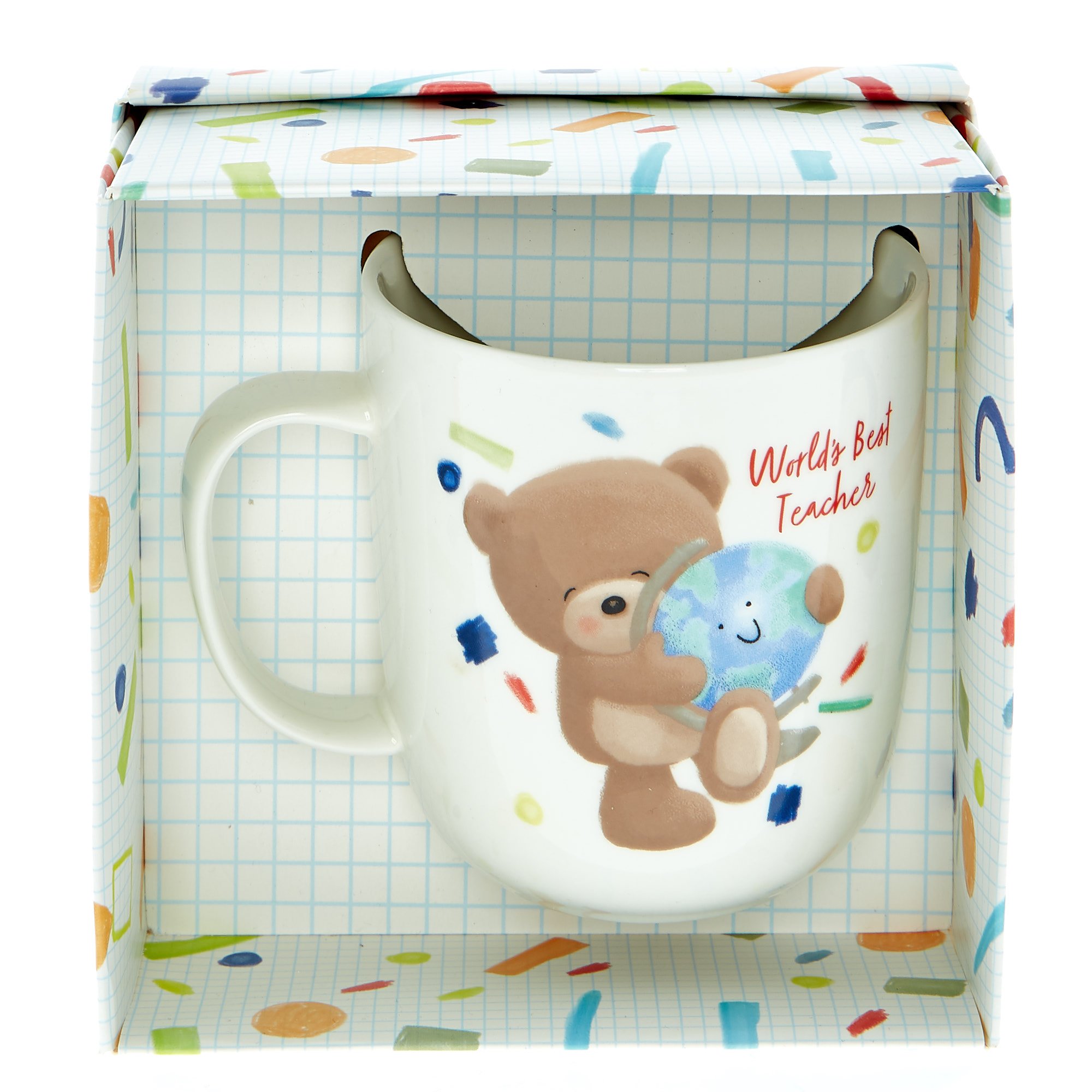 Hugs Bear World's Best Teacher Mug 