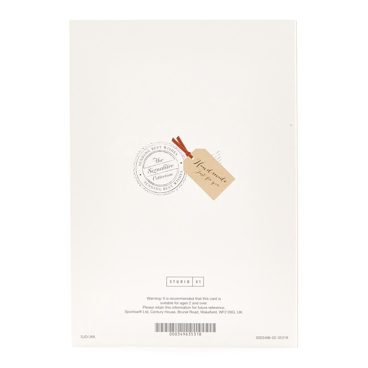 Signature Collection Birthday Card - Brother Race Cars