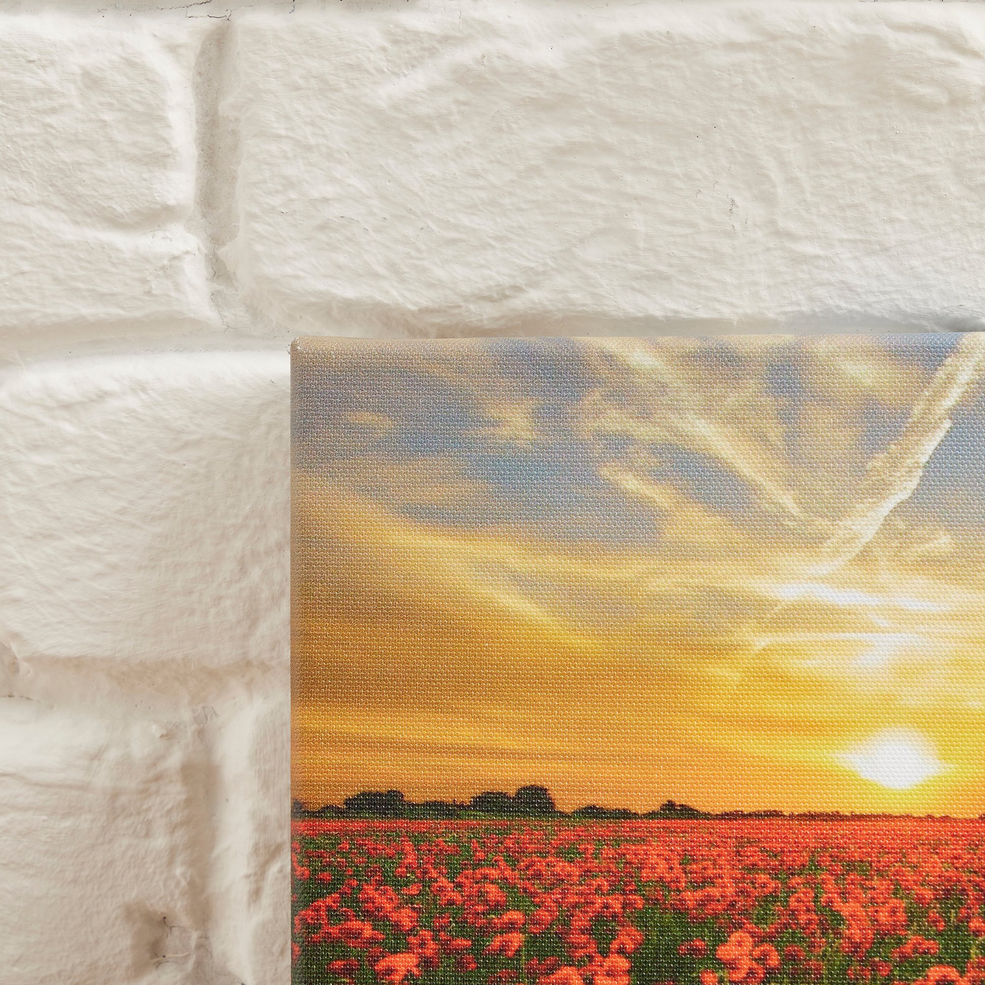 Personalised Landscape Photo Canvas 20cm x 25cm