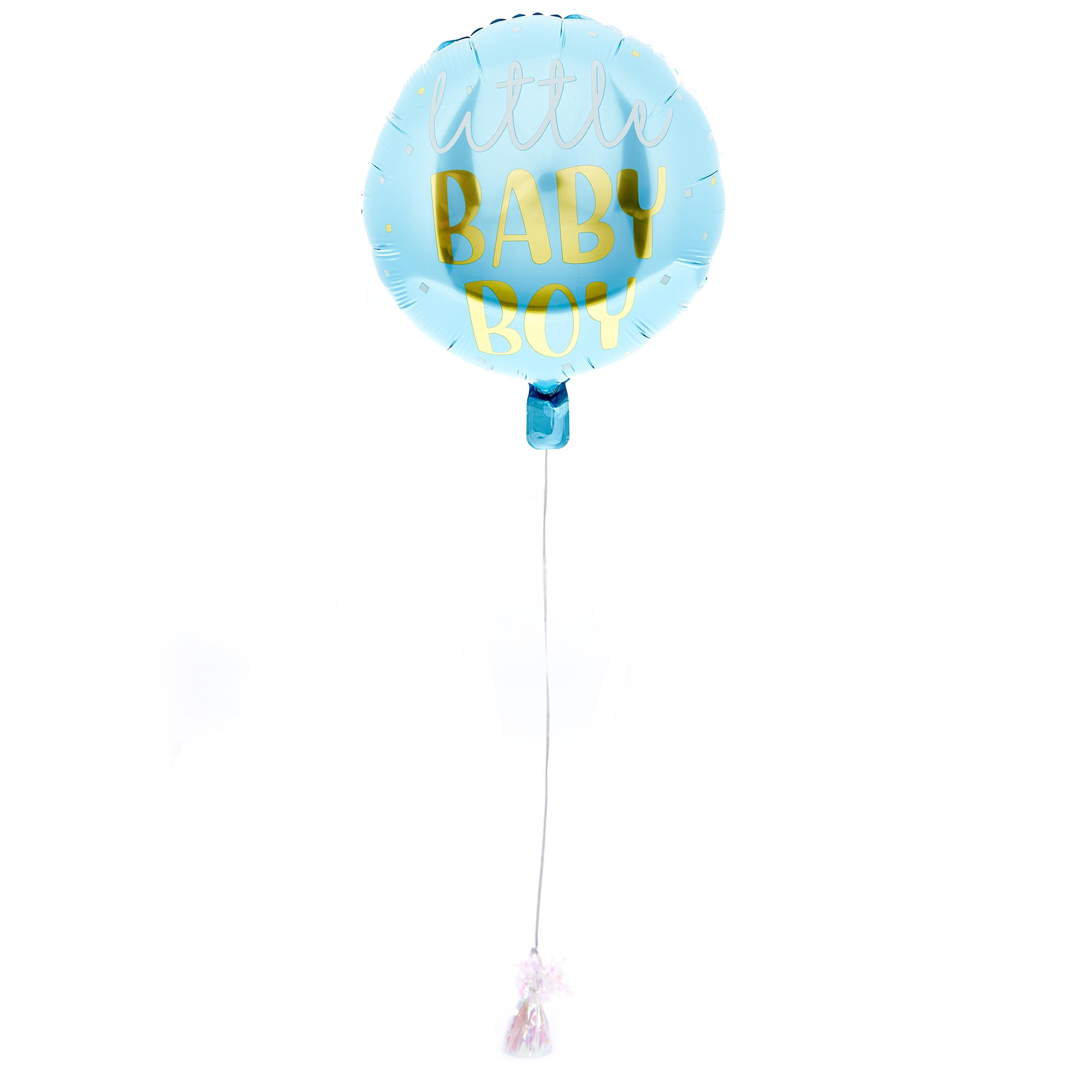 Hello Baby Boy Balloon & Lindt Chocolate Box - FREE GIFT CARD!