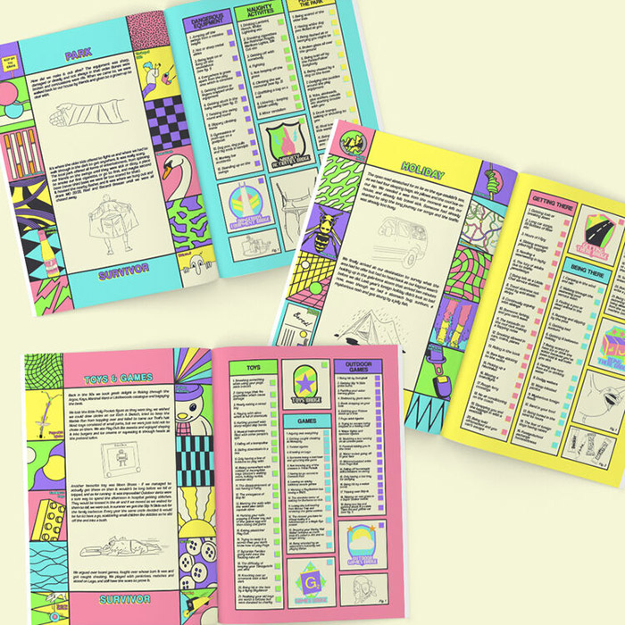 Personalised 1990s Nostalgia Survival Book - Paperback