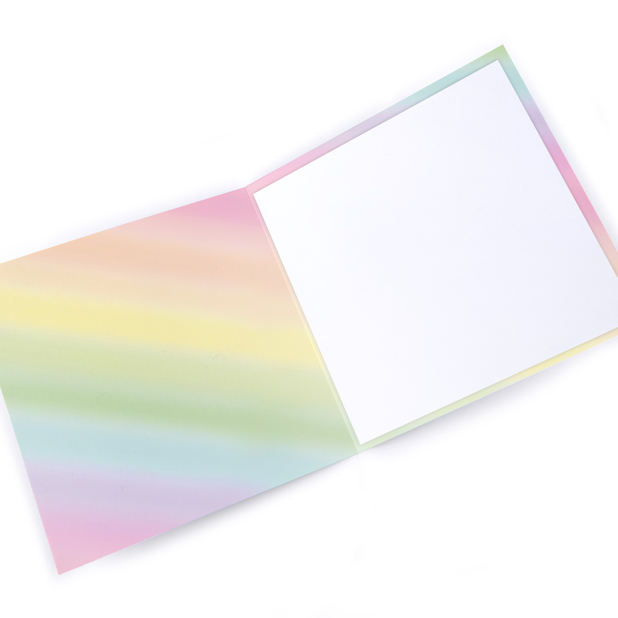 Photo Card - Rainbow Fade
