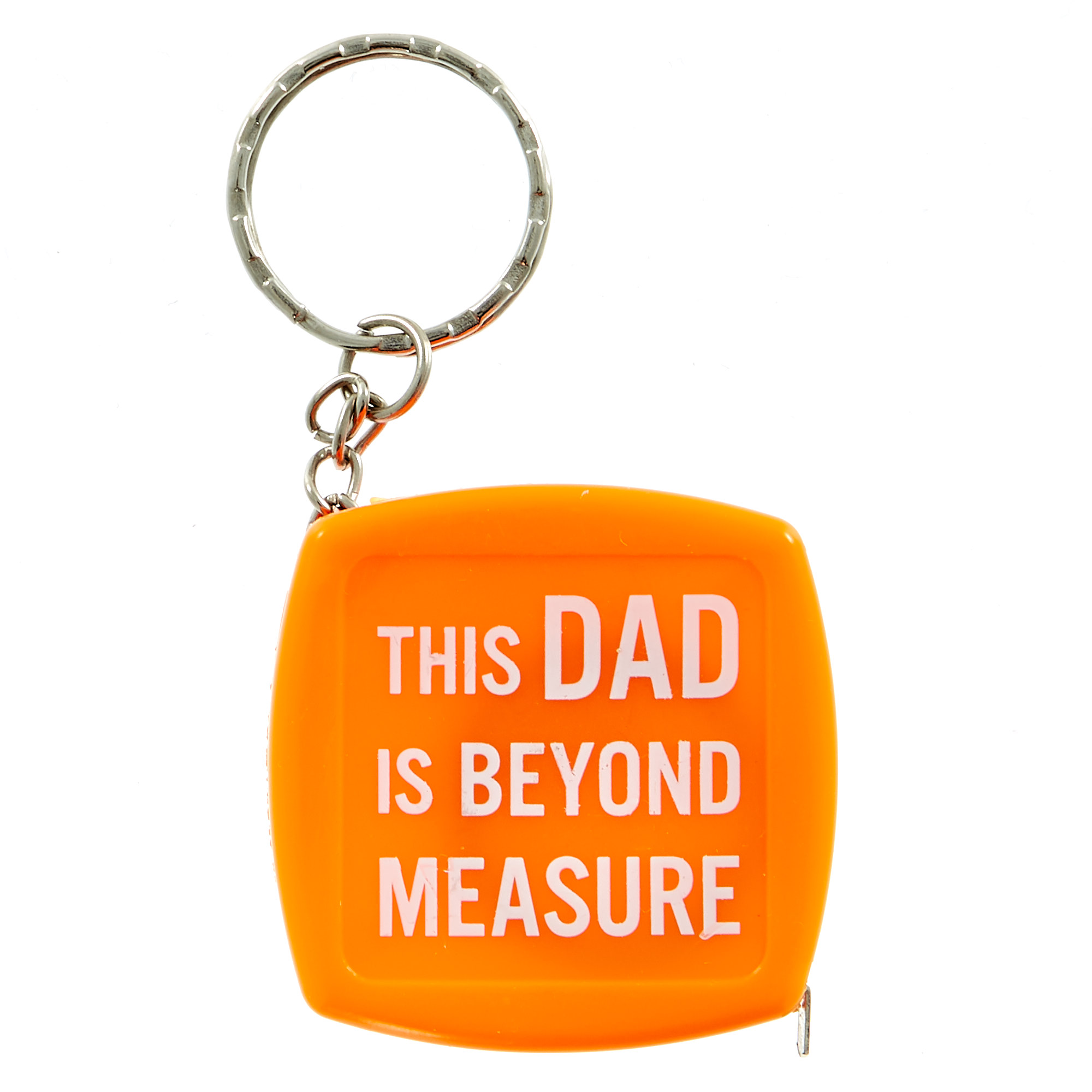 Dad Tape Measure Keyring 