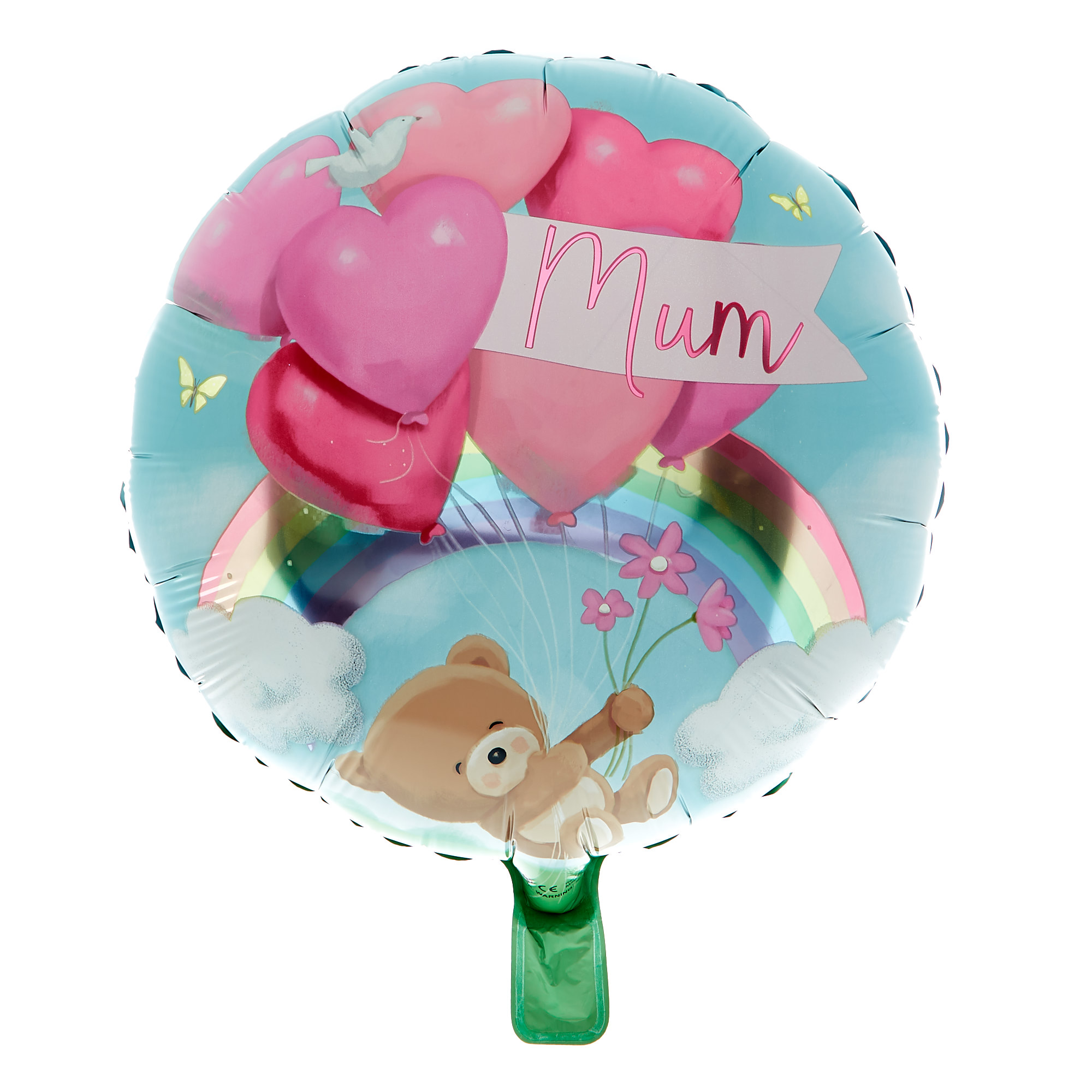 Hugs Bear Mum Balloon & Lindt Chocolates - FREE GIFT CARD!