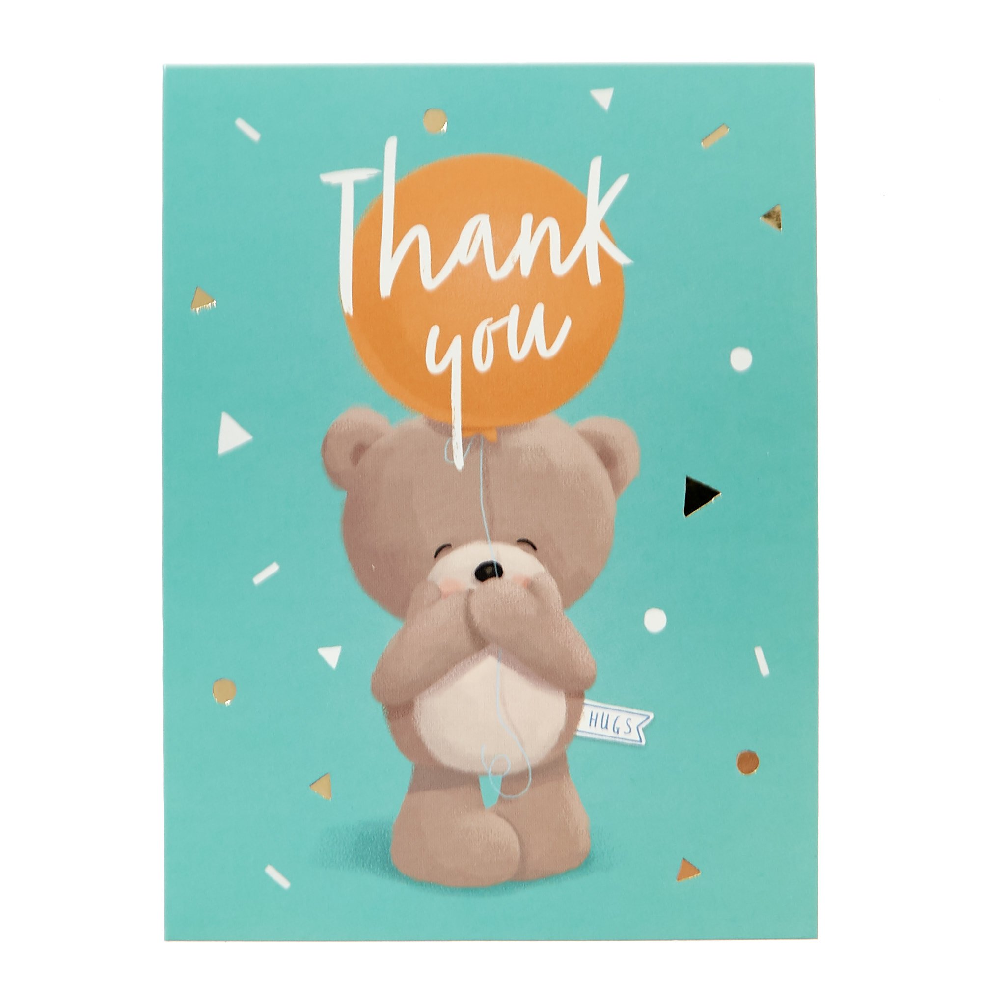 Hugs Bear Thank You Cards - Pack Of 12
