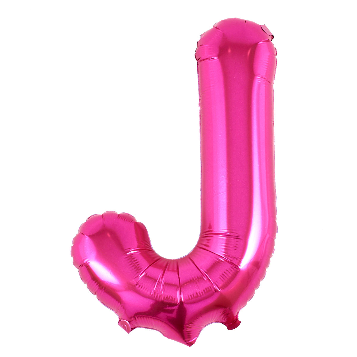 Pink Letter J Air-Inflated Balloon