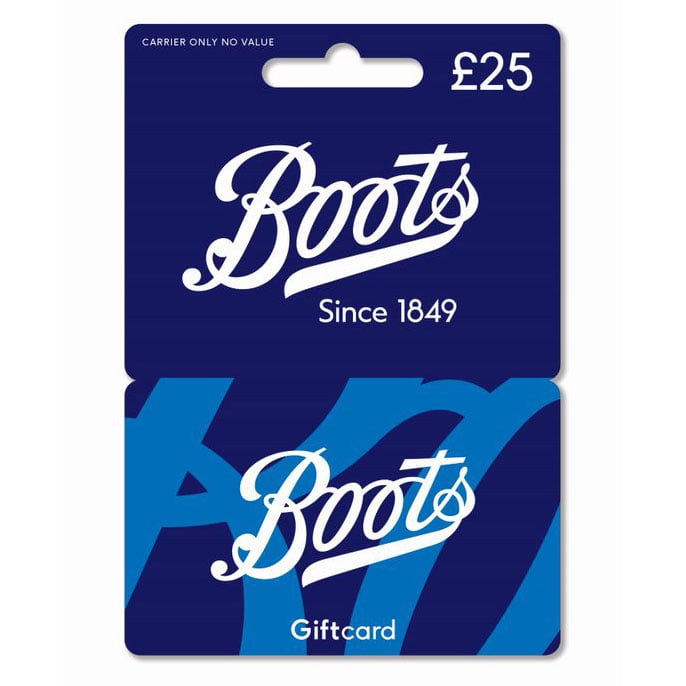 Boots UK £25 Gift Card