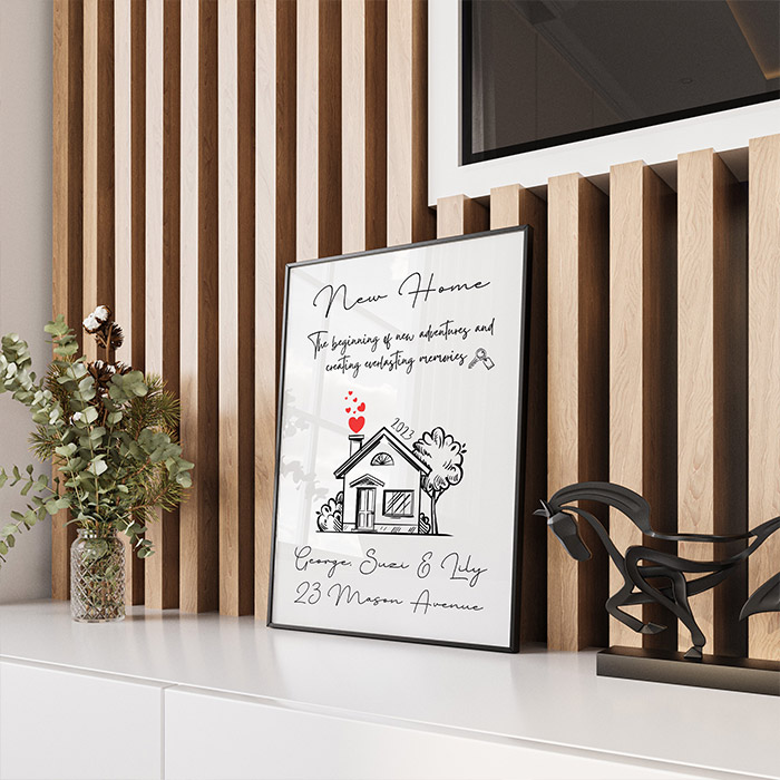 Personalised New Home Print