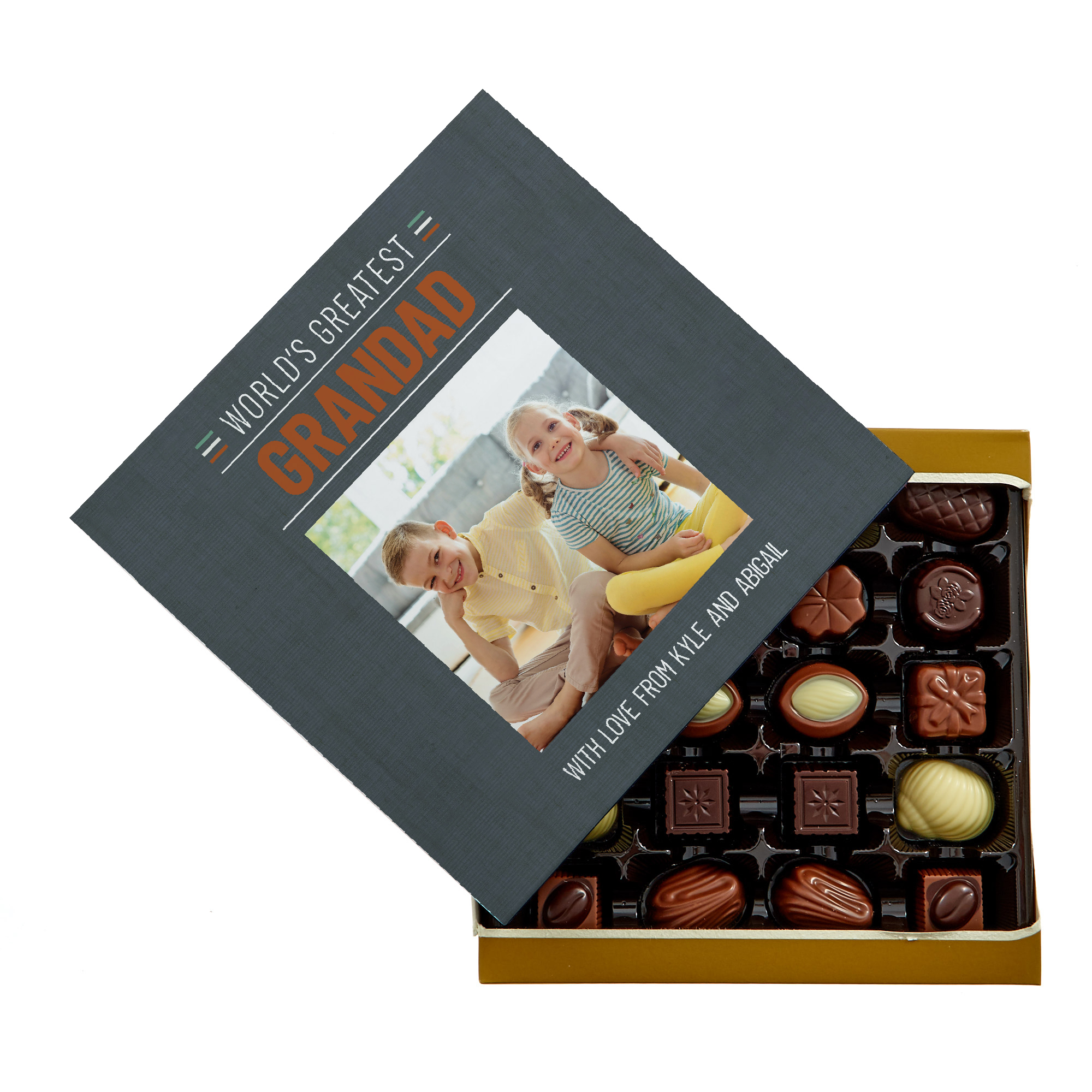 Personalised Belgian Chocolates - World's Greatest