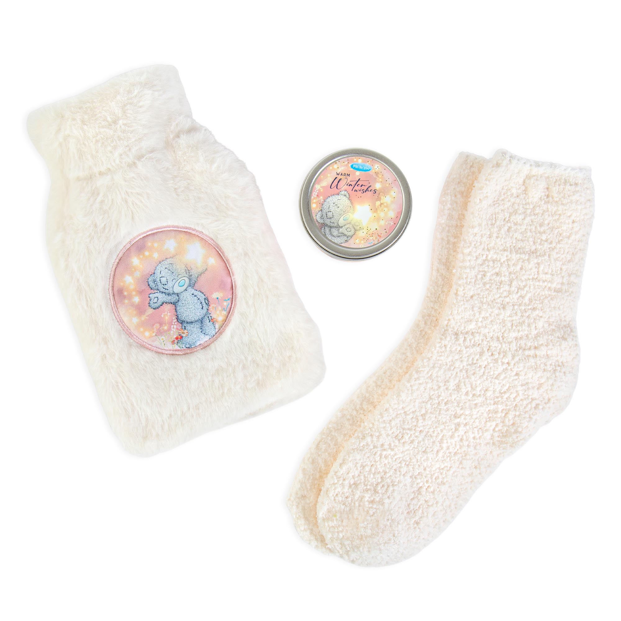 Tatty Teddy Hot Water Bottle, Candle & Socks Gift Set,  Tatty Teddy Hot Water Bottle, Candle & Socks Gift Set