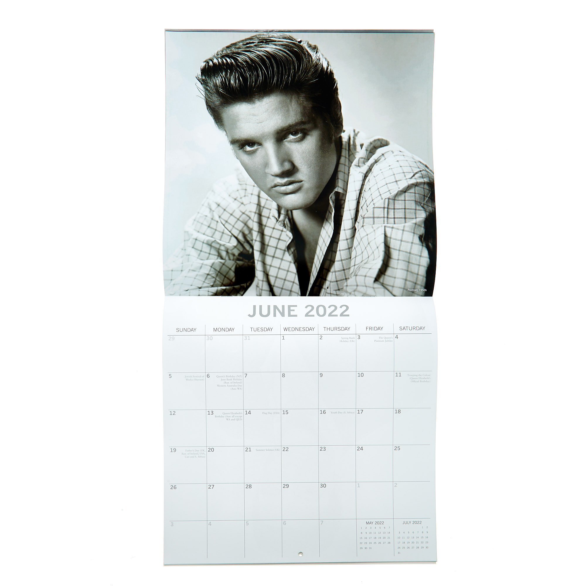 Elvis 16-Month 2022 Calendar