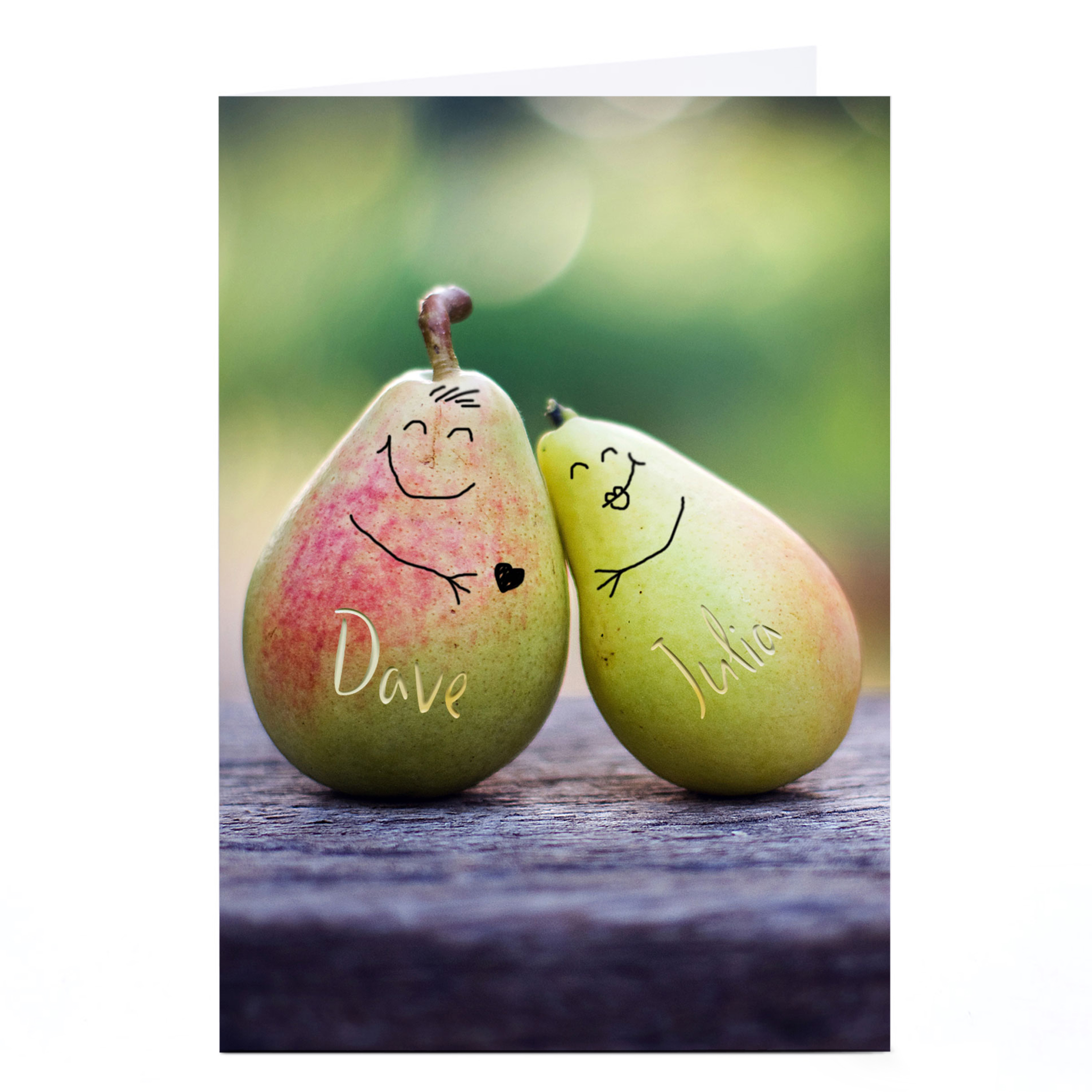 Personalised Card - What A Pear