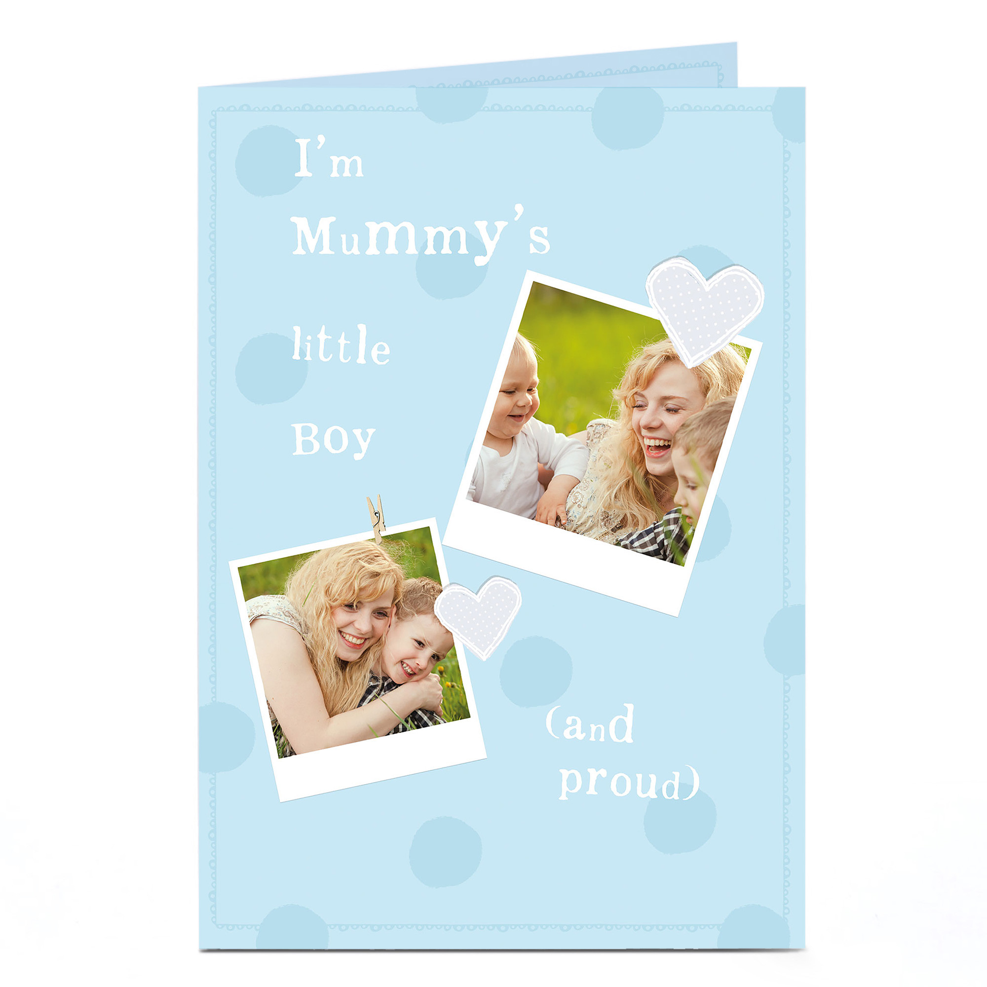 Multi Photo Card - Mummy's Little Boy