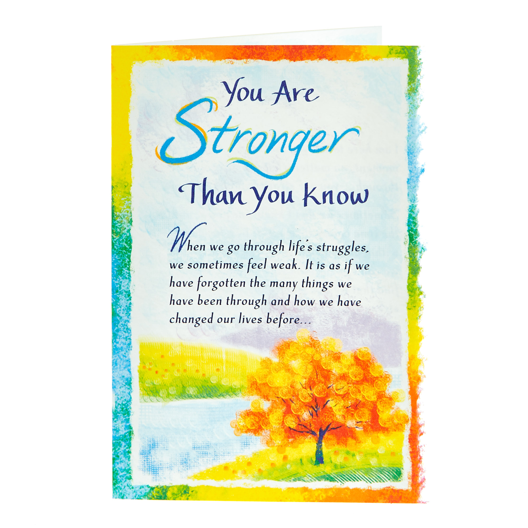 Blue Mountain Arts Card - You Are Stronger Than You Know