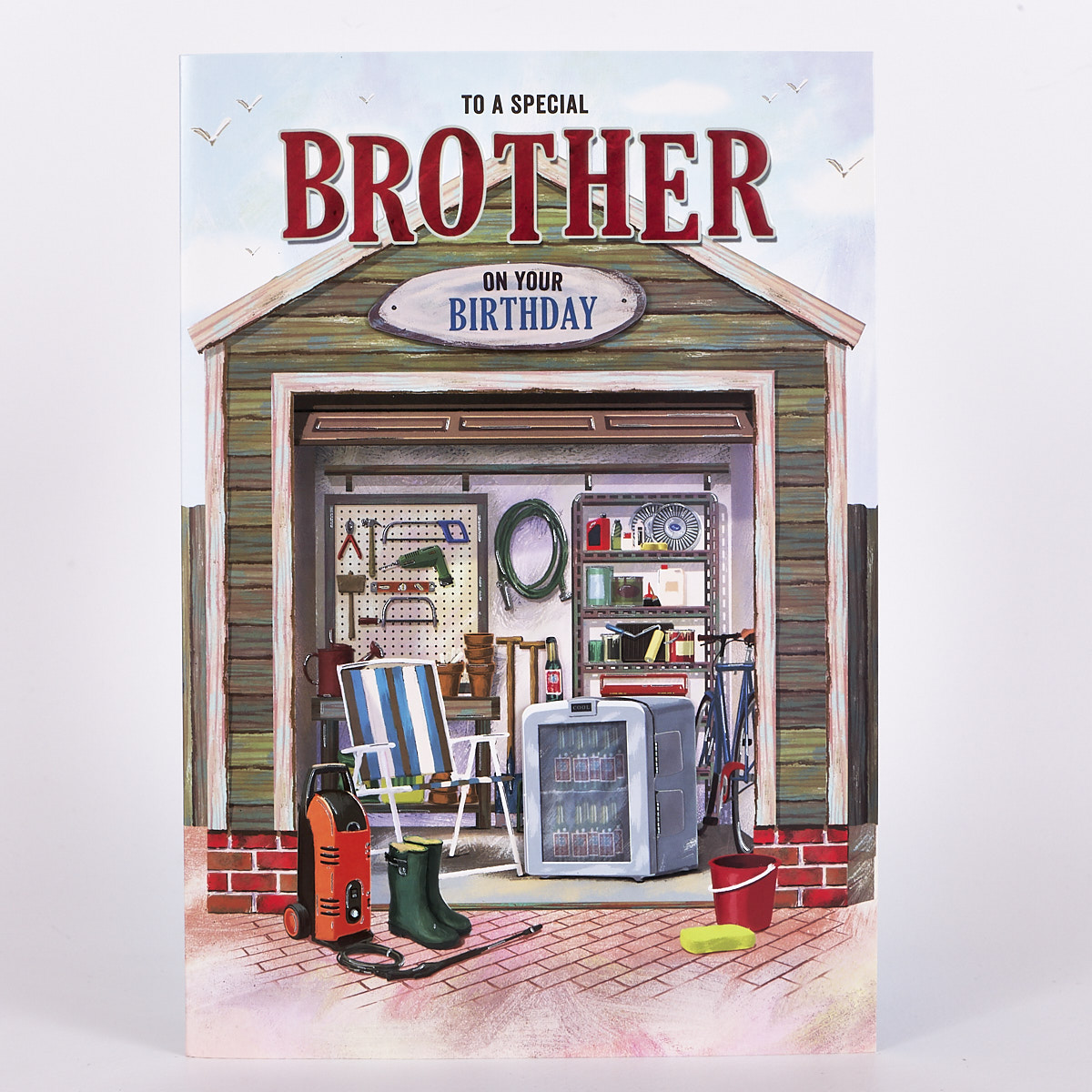Signature Collection Birthday Card - Brother Garden Shed