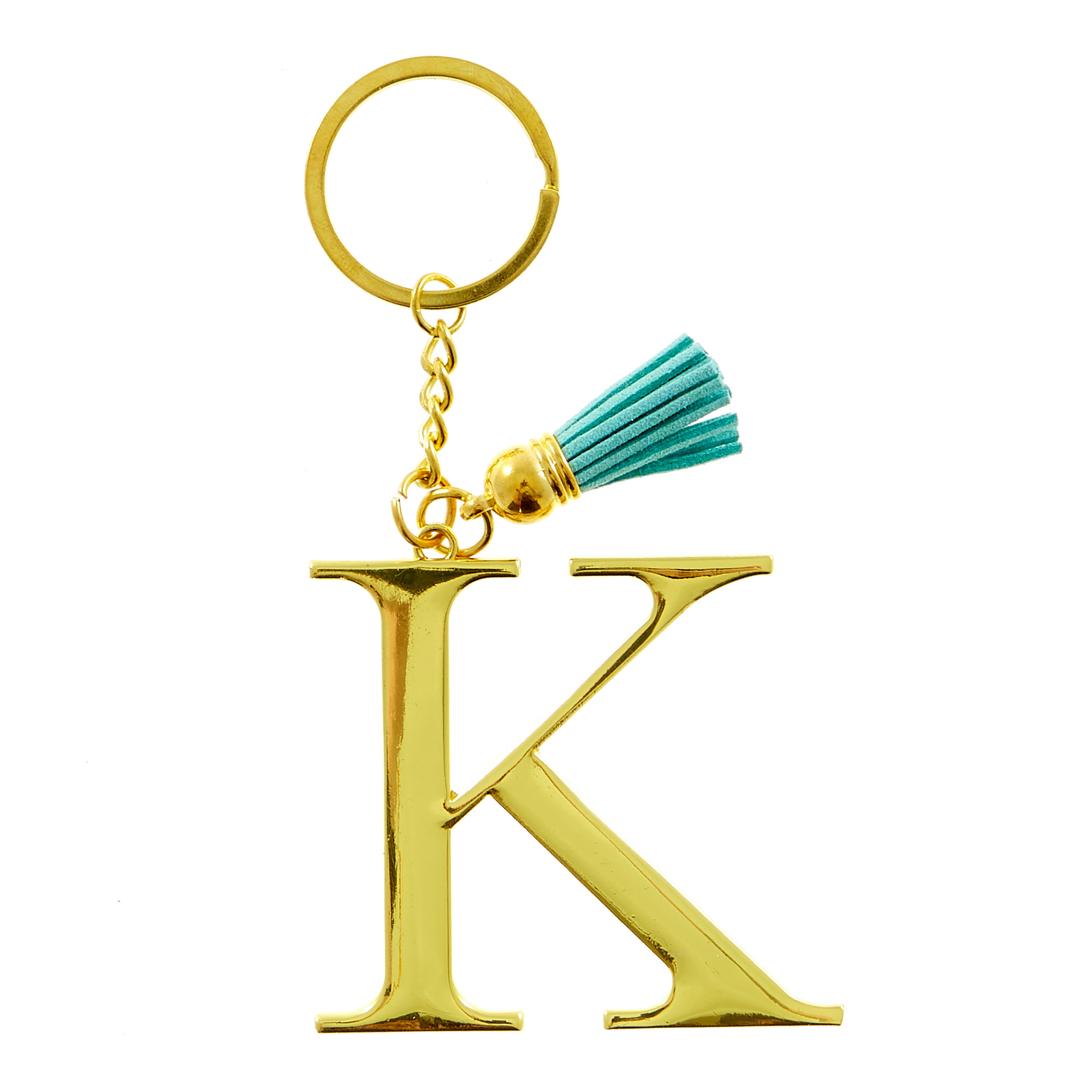 Letter K Key Ring