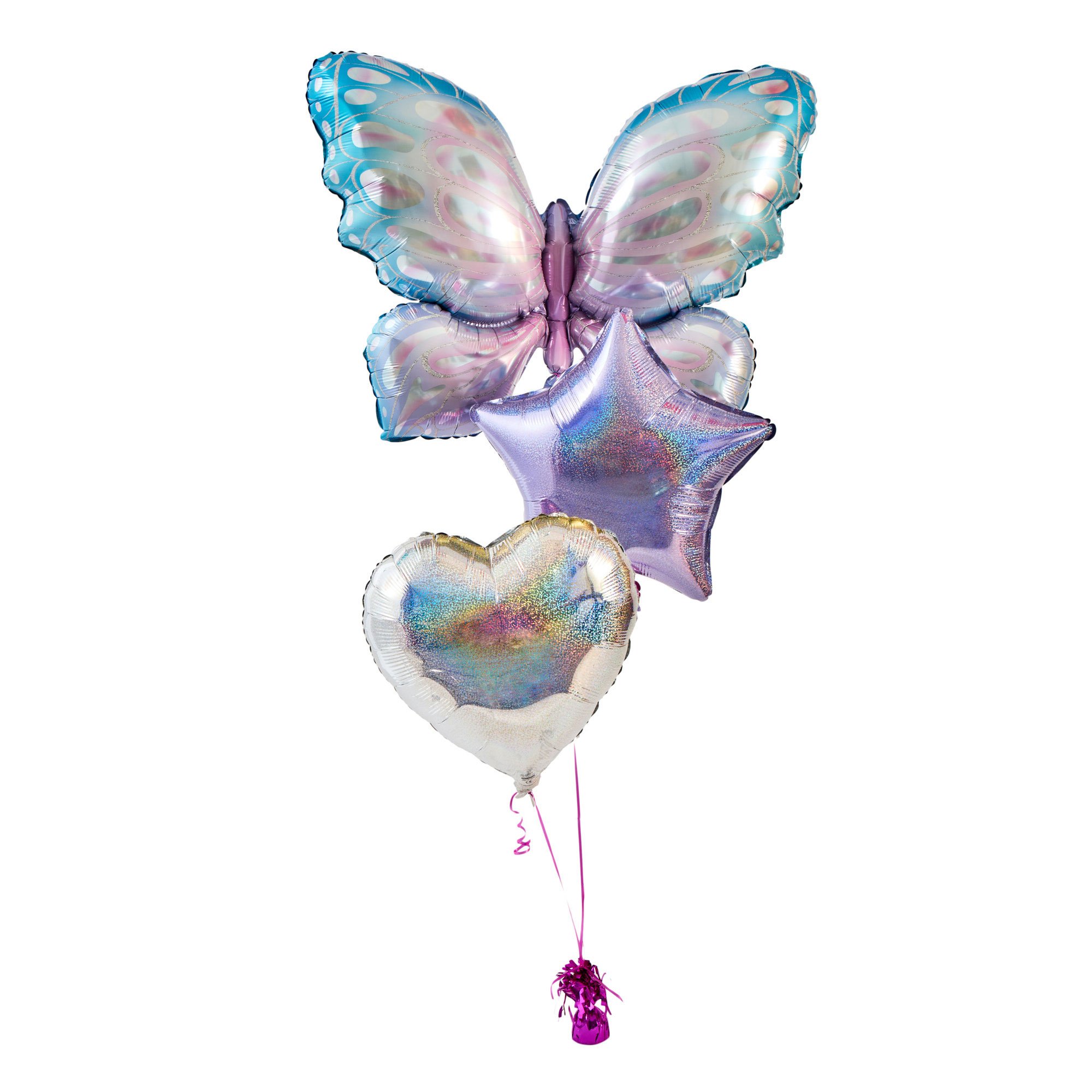 Giant Butterfly Inflated Balloon Arrangement