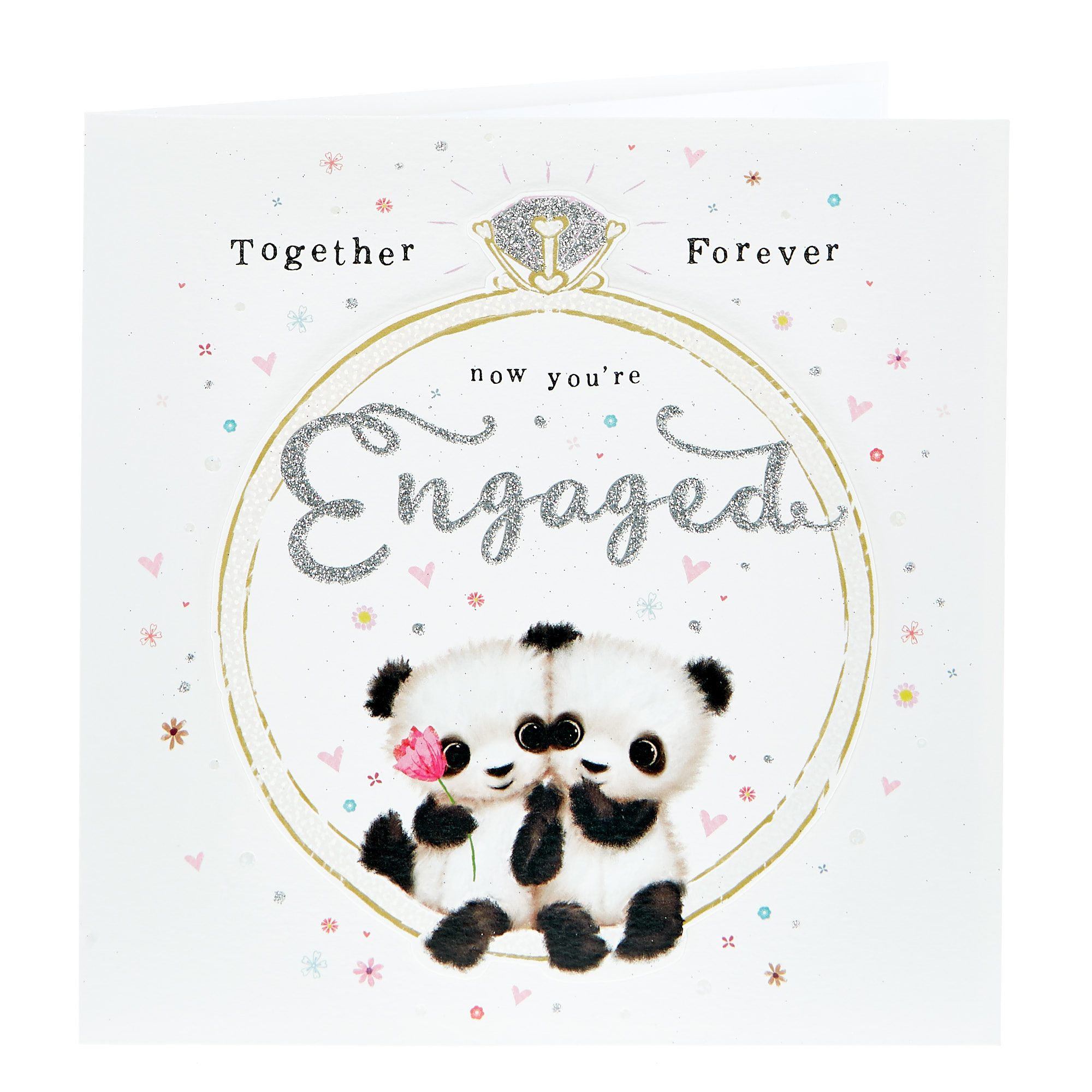 Exquisite Collection Engagement Card - Together Forever
