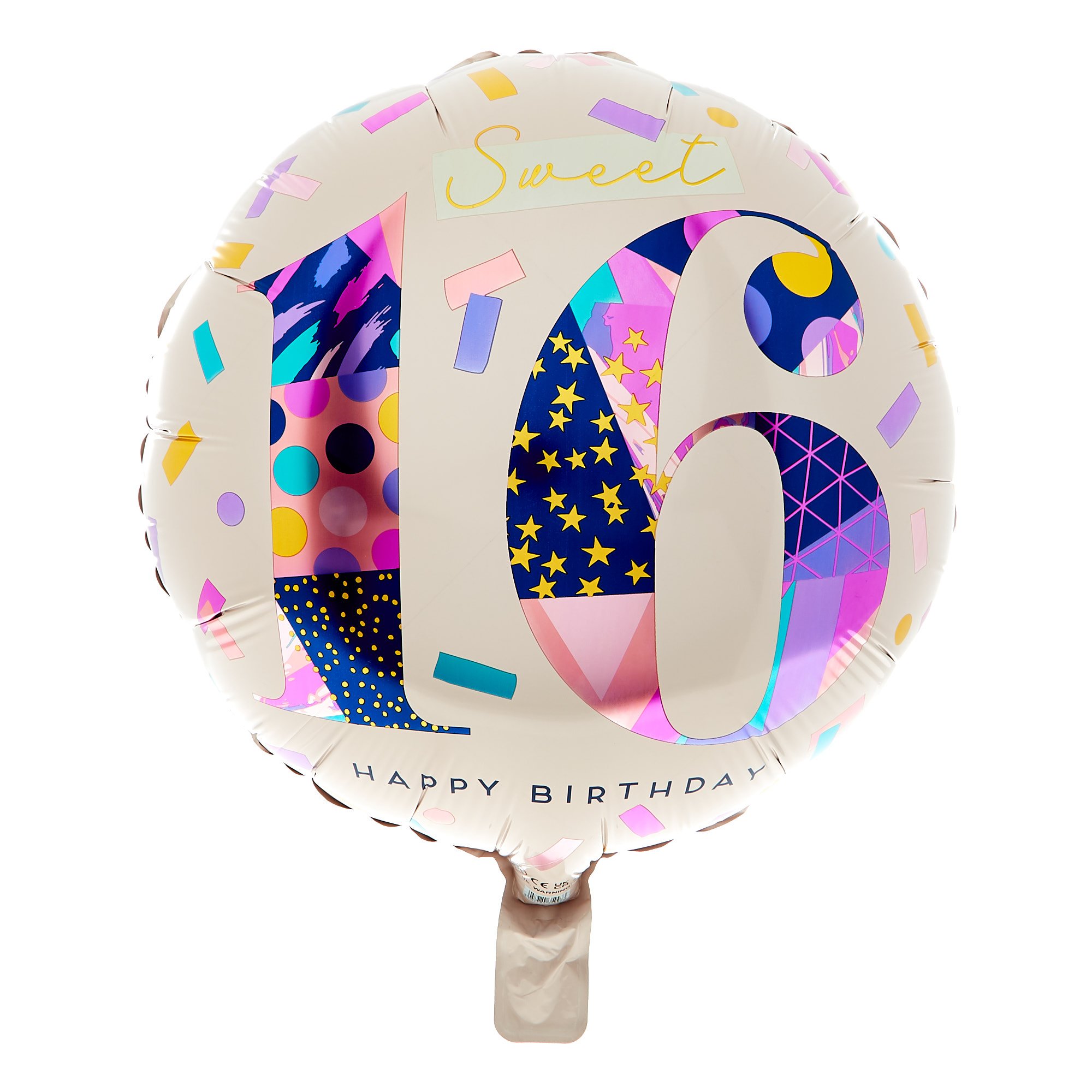 Sweet 16th Birthday Balloon & Lindt Chocolate Box - FREE GIFT CARD!