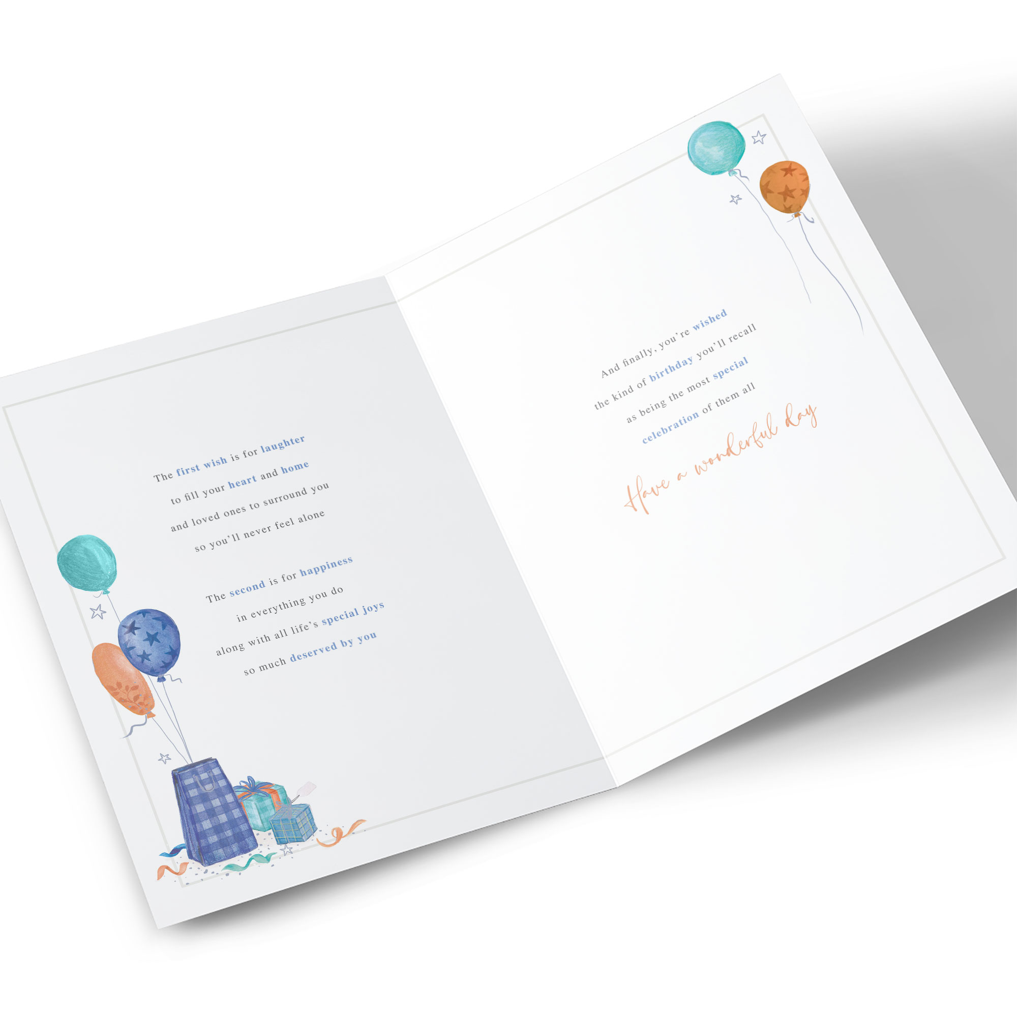 Photo Birthday Card - A Perfect Joy To Know, Any Name