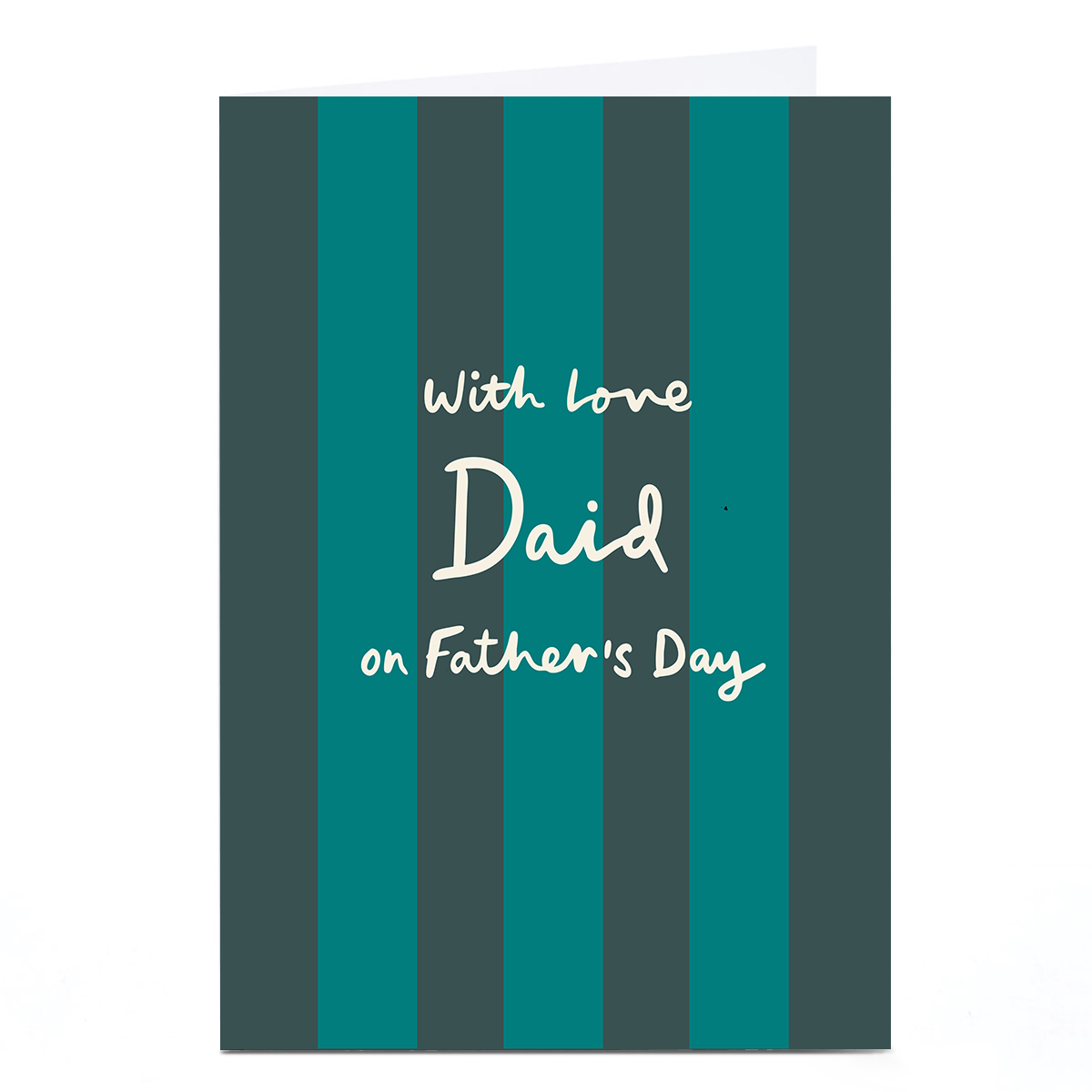 Father's Day Card - With Love Daid