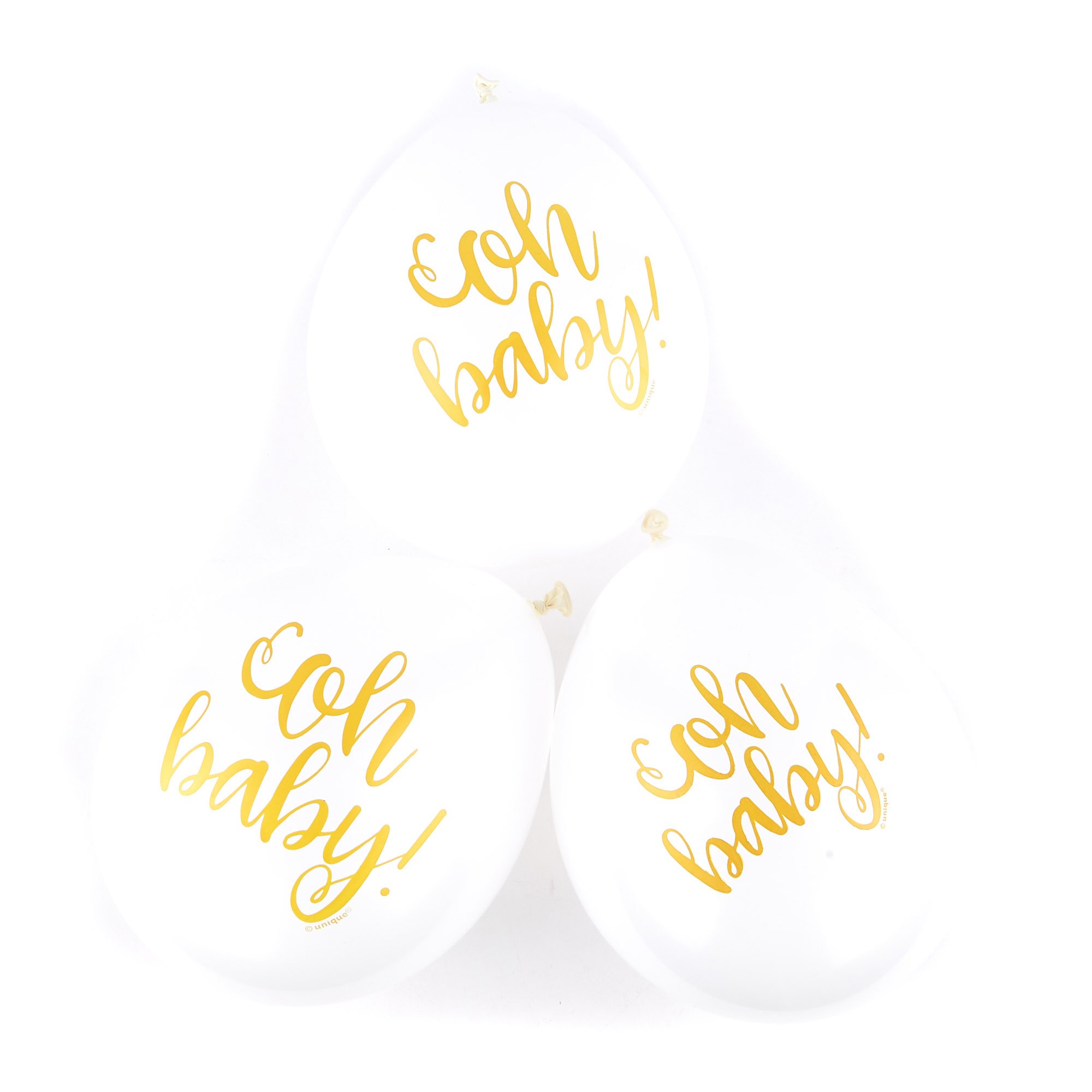 Hello Baby Party Tableware & Decoration Bundle - 16 Guests